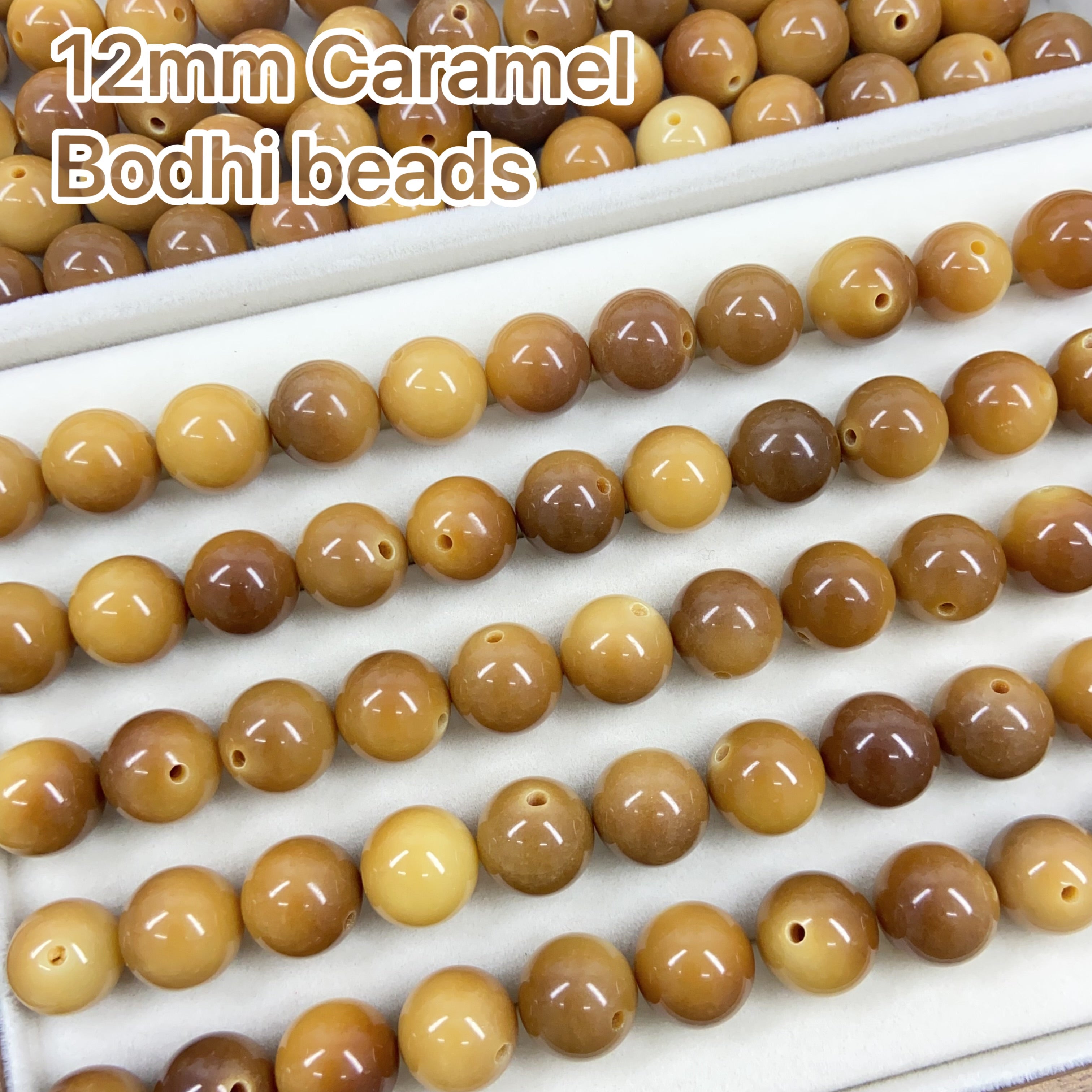 【New】11-12mm Round Bodhi Bead