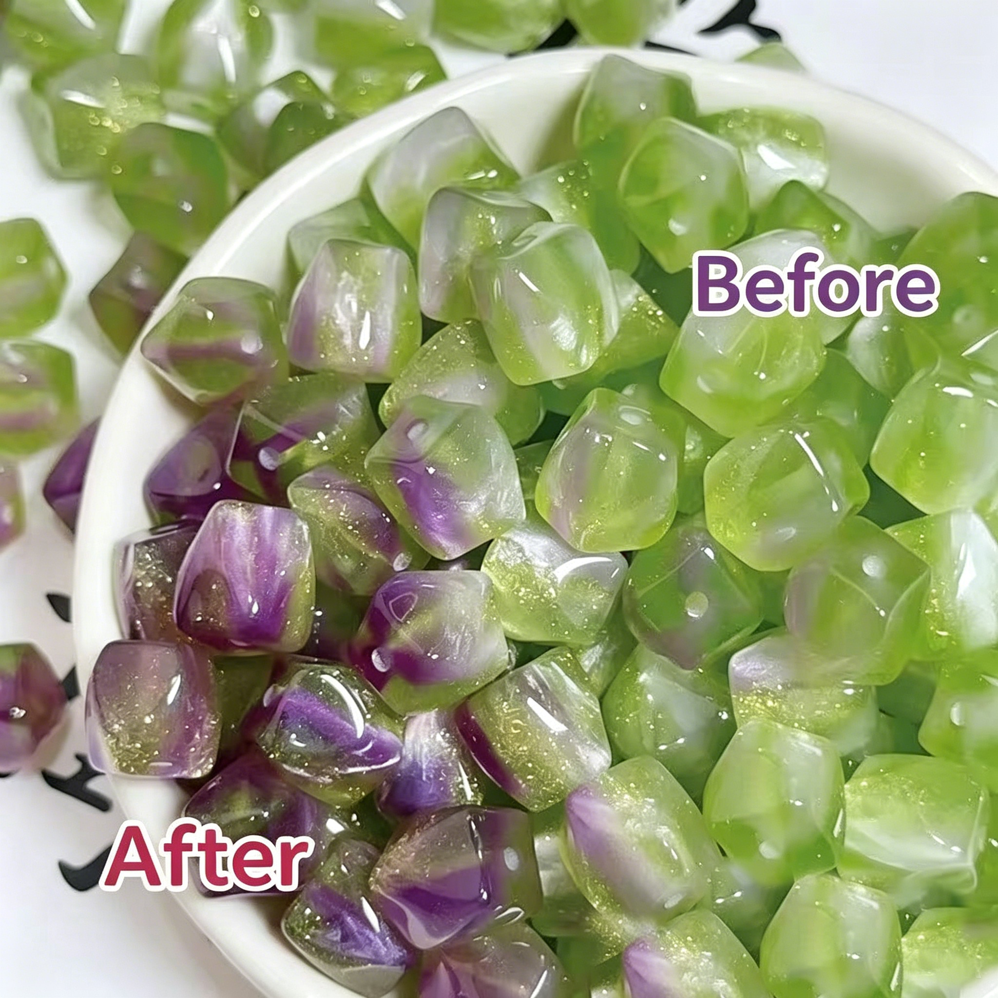 10mm Magic UV Reactive Photochromic Resin Beads