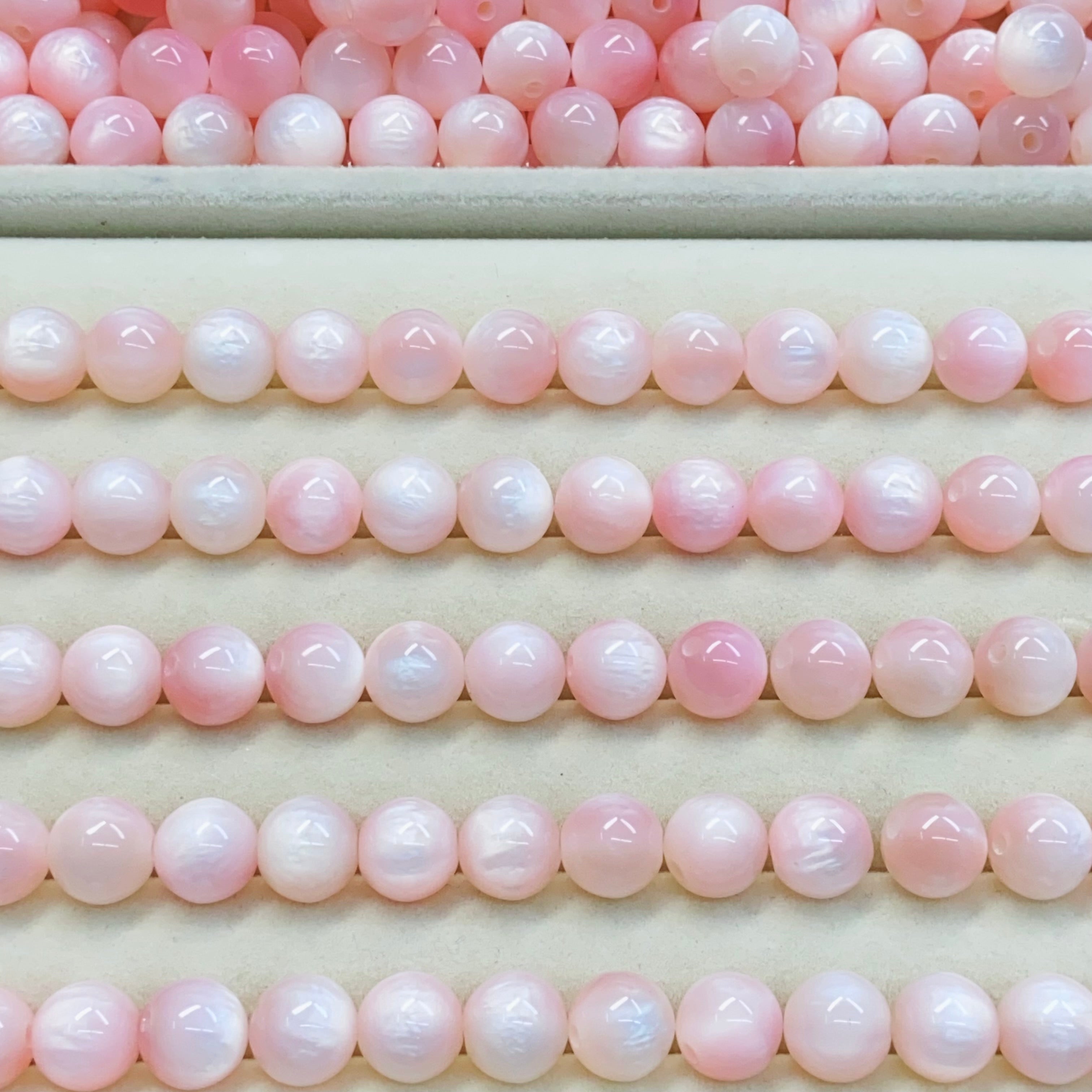 10mm Resin Shiny Beads