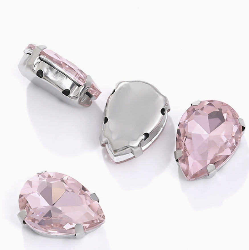 7*10mm Claw Teardrop Claw Rhinestone