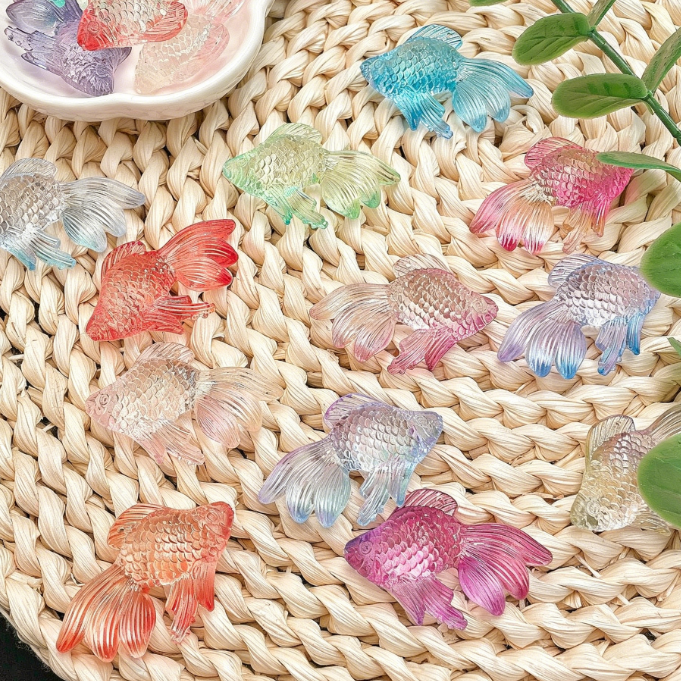 Aesthetic Floral Beads for DIY Jewelry Making & Phone Charms