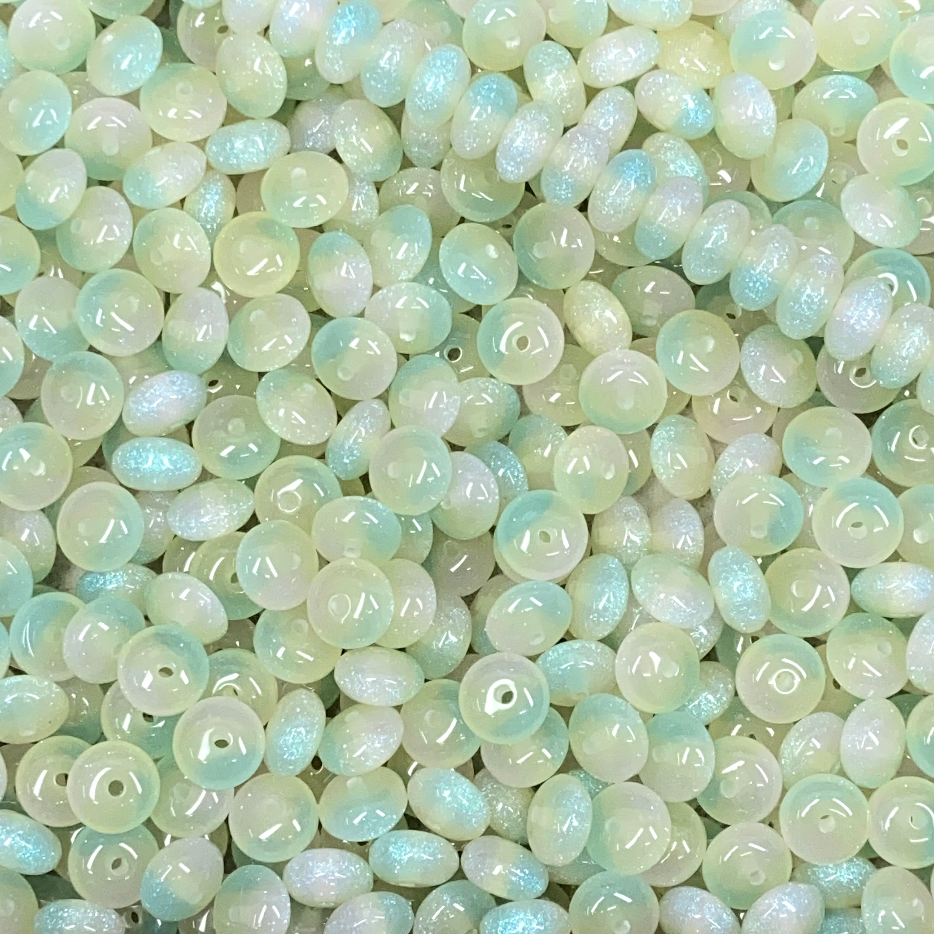 【New】8*10mm Shinny Resin Beads