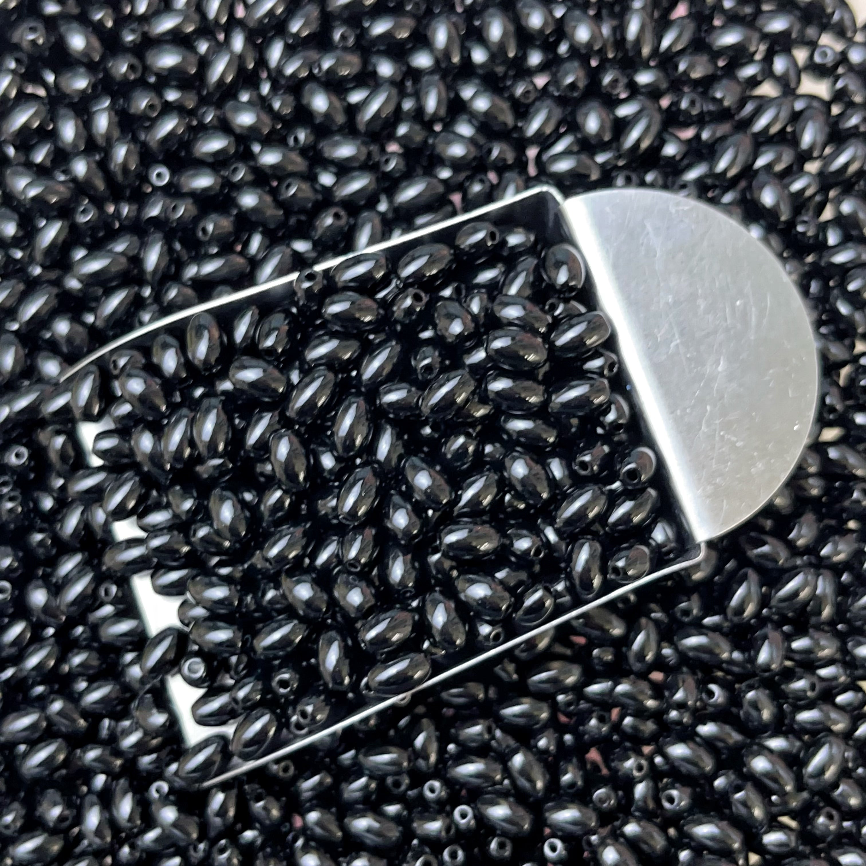 Premium 4x6mm Oval Glass Beads
