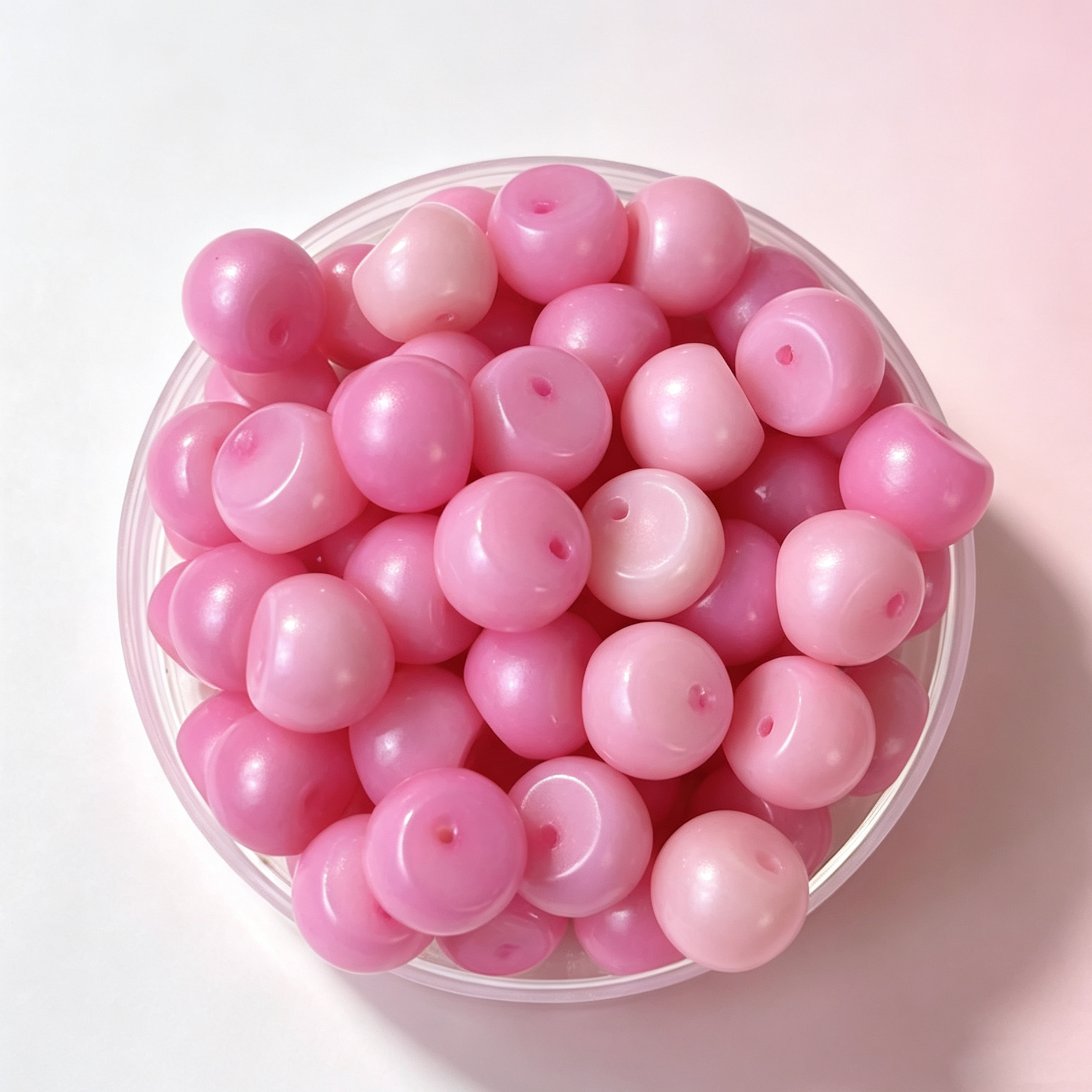 Garlic Bodhi Root Loose Beads | 10mm Natural Ivory-Sheen Retro Beads