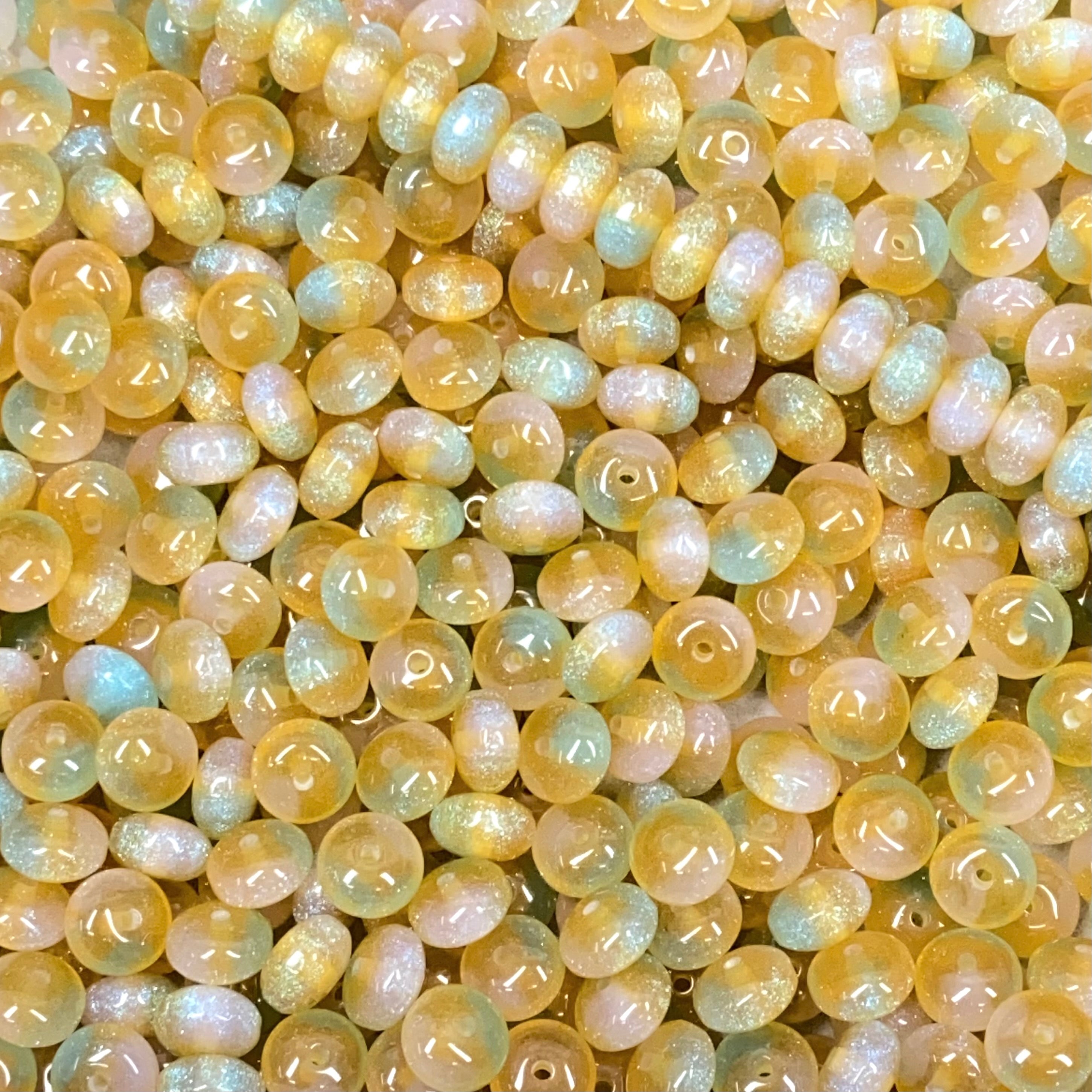 【New】8*10mm Shinny Resin Beads