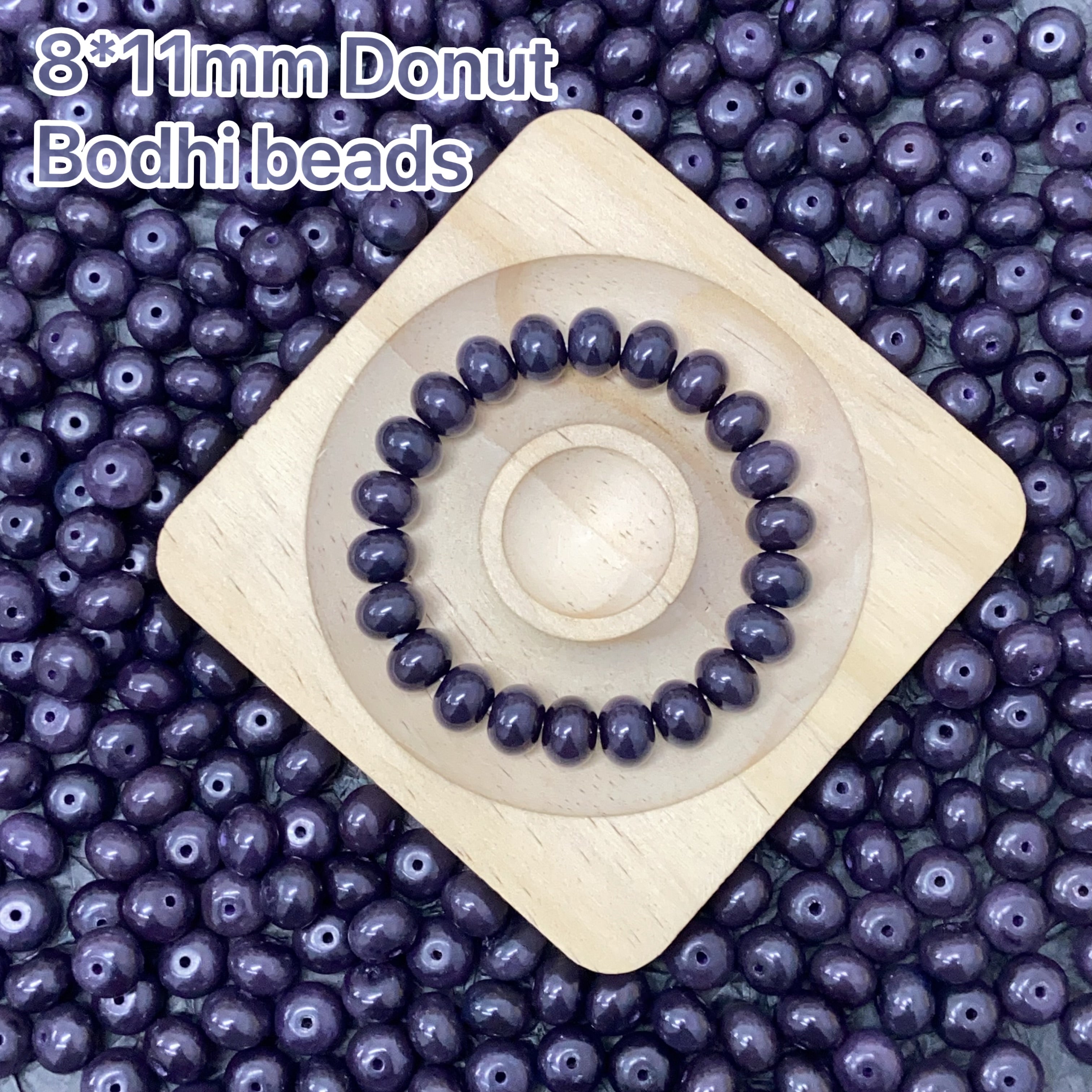 【New】Donut Bodhi Bead