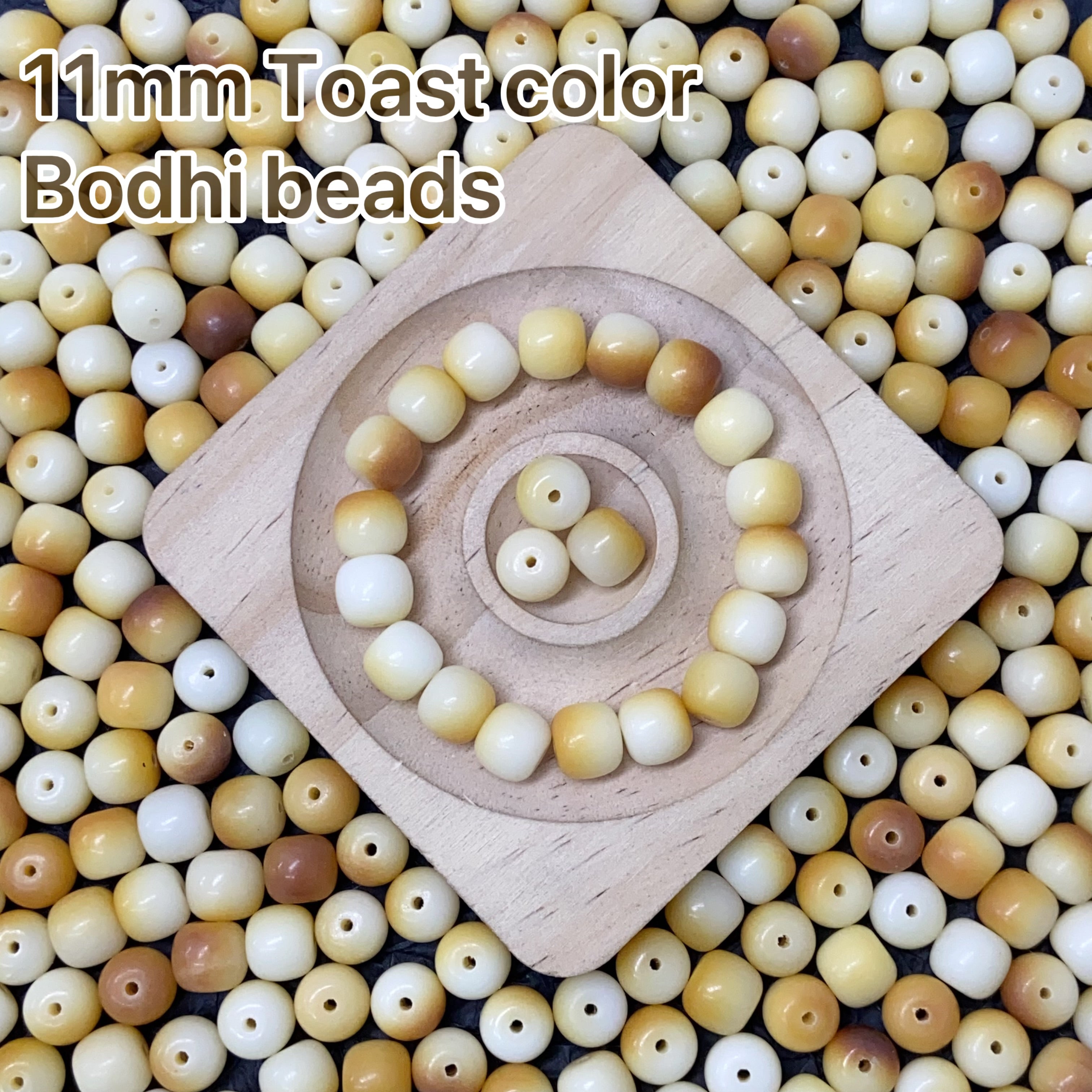 【New】Barrel Bodhi Beads