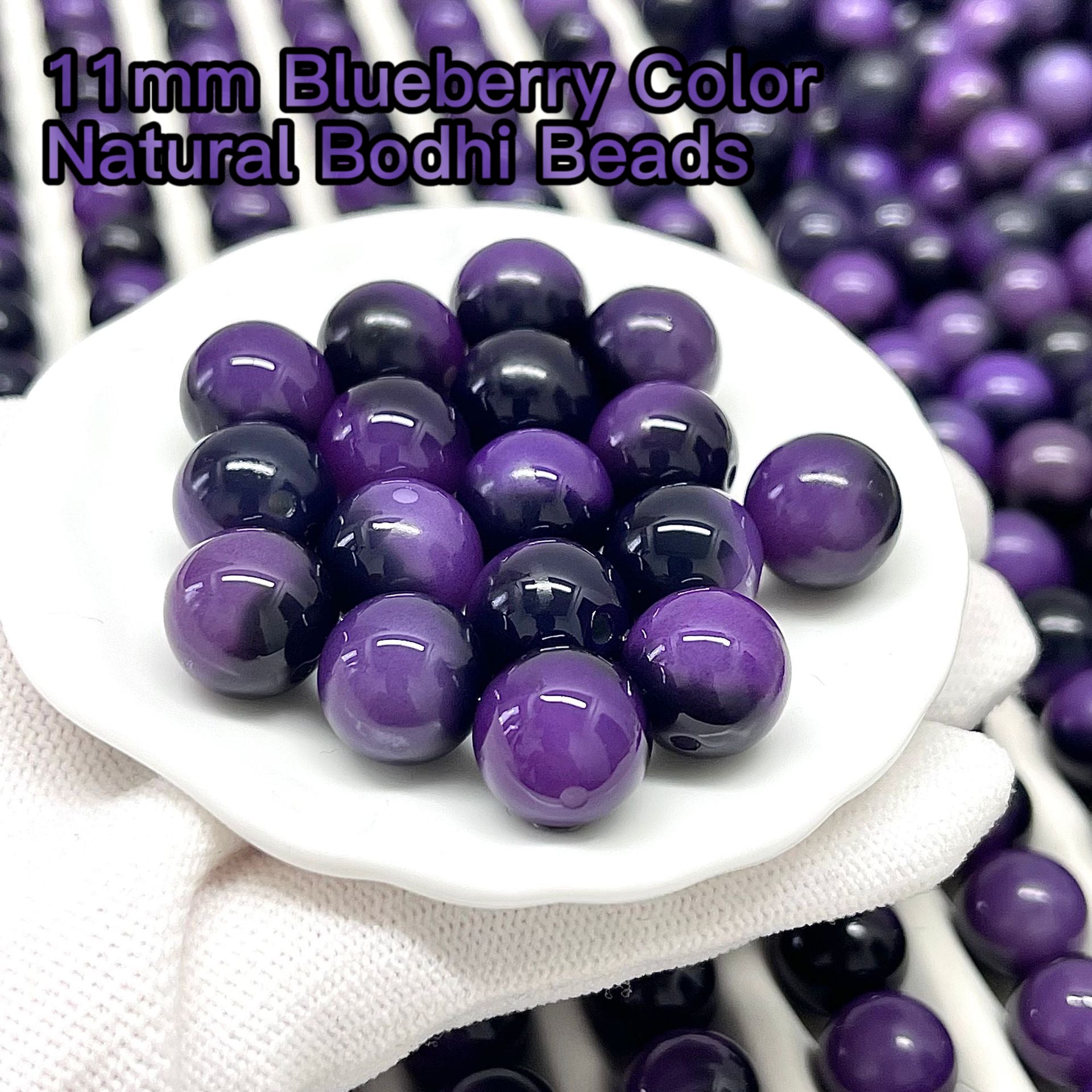 【New】11-12mm Round Bodhi Bead