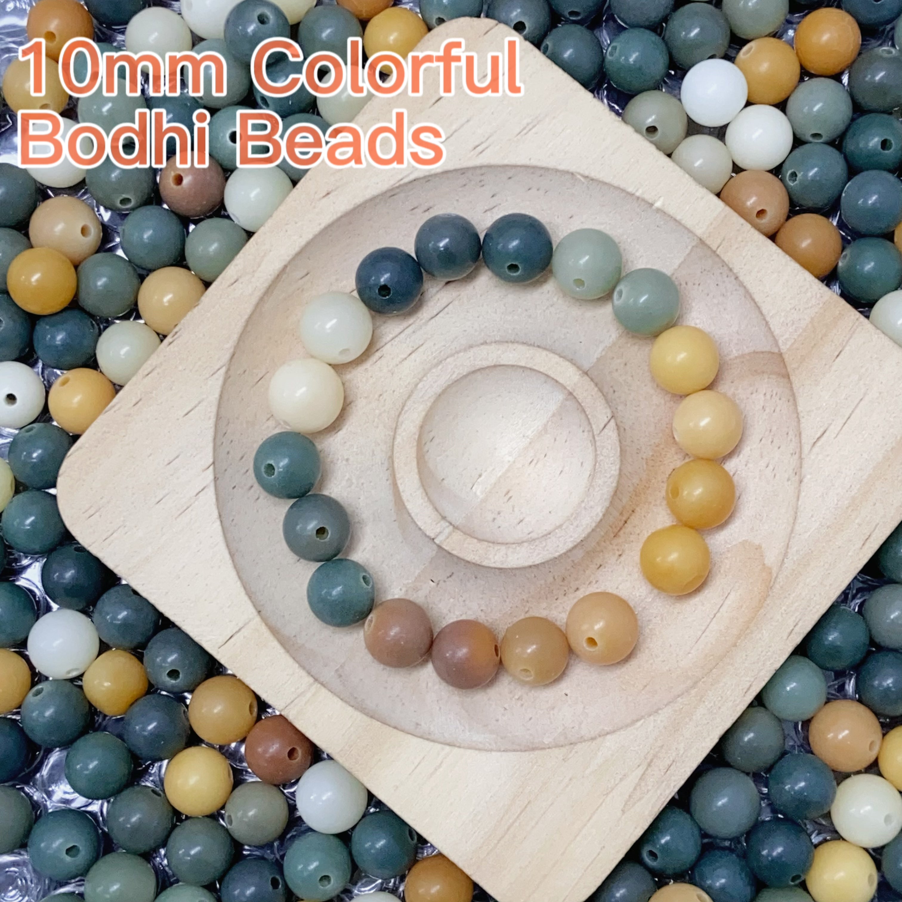 【New】11-12mm Round Bodhi Bead