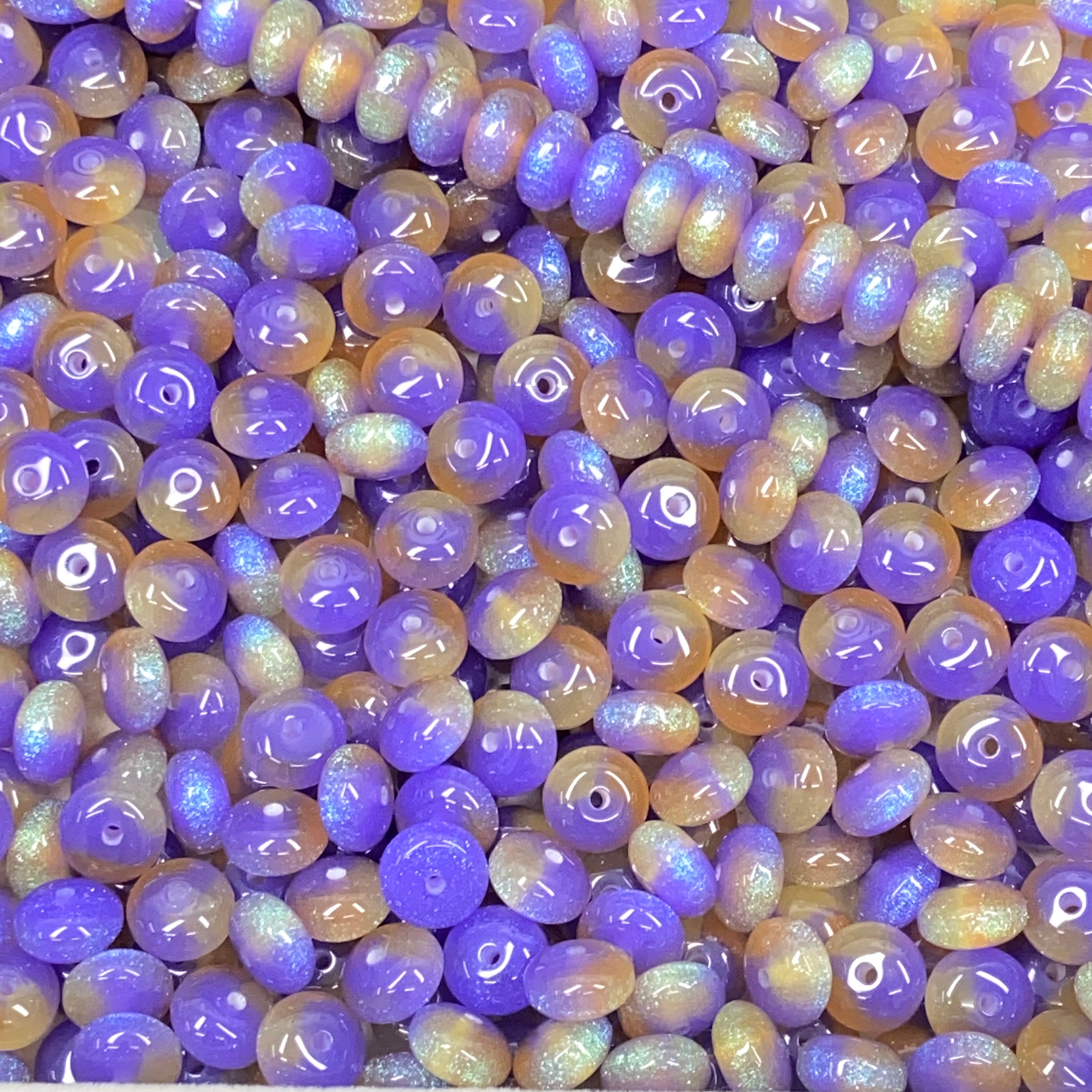 【New】8*10mm Shinny Resin Beads