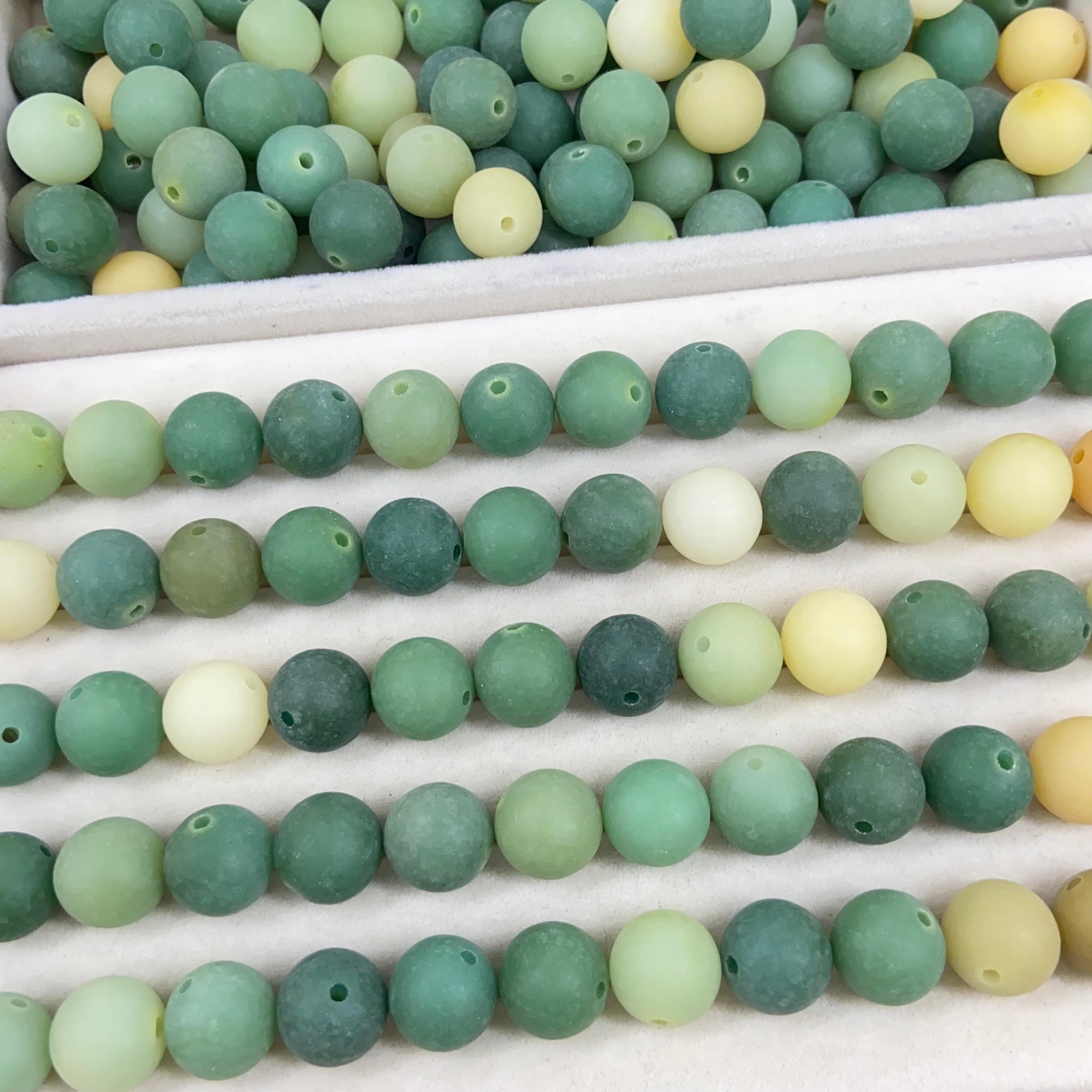 【New】12mm Natural Matte Bodhi Bead