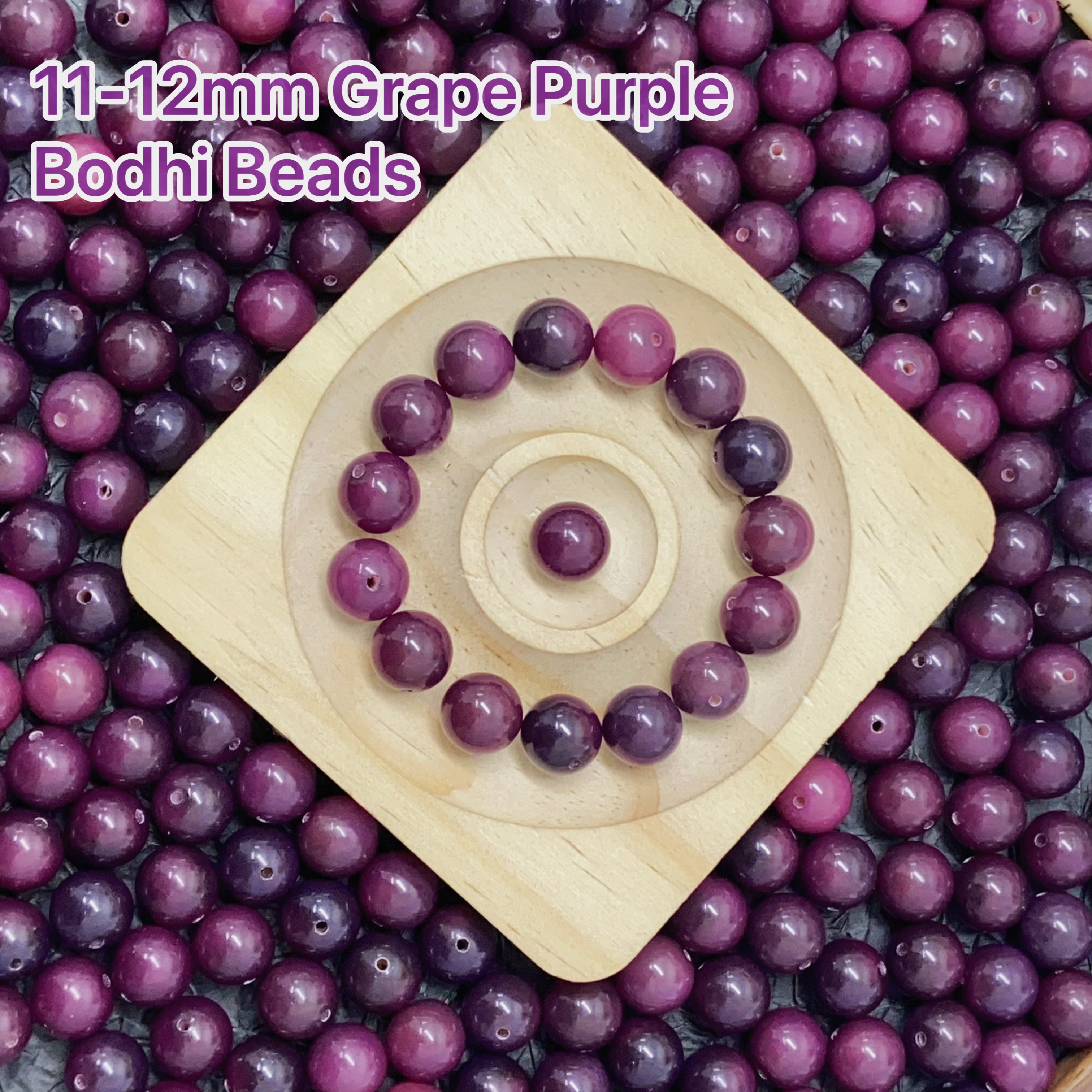 【New】11-12mm Round Bodhi Bead