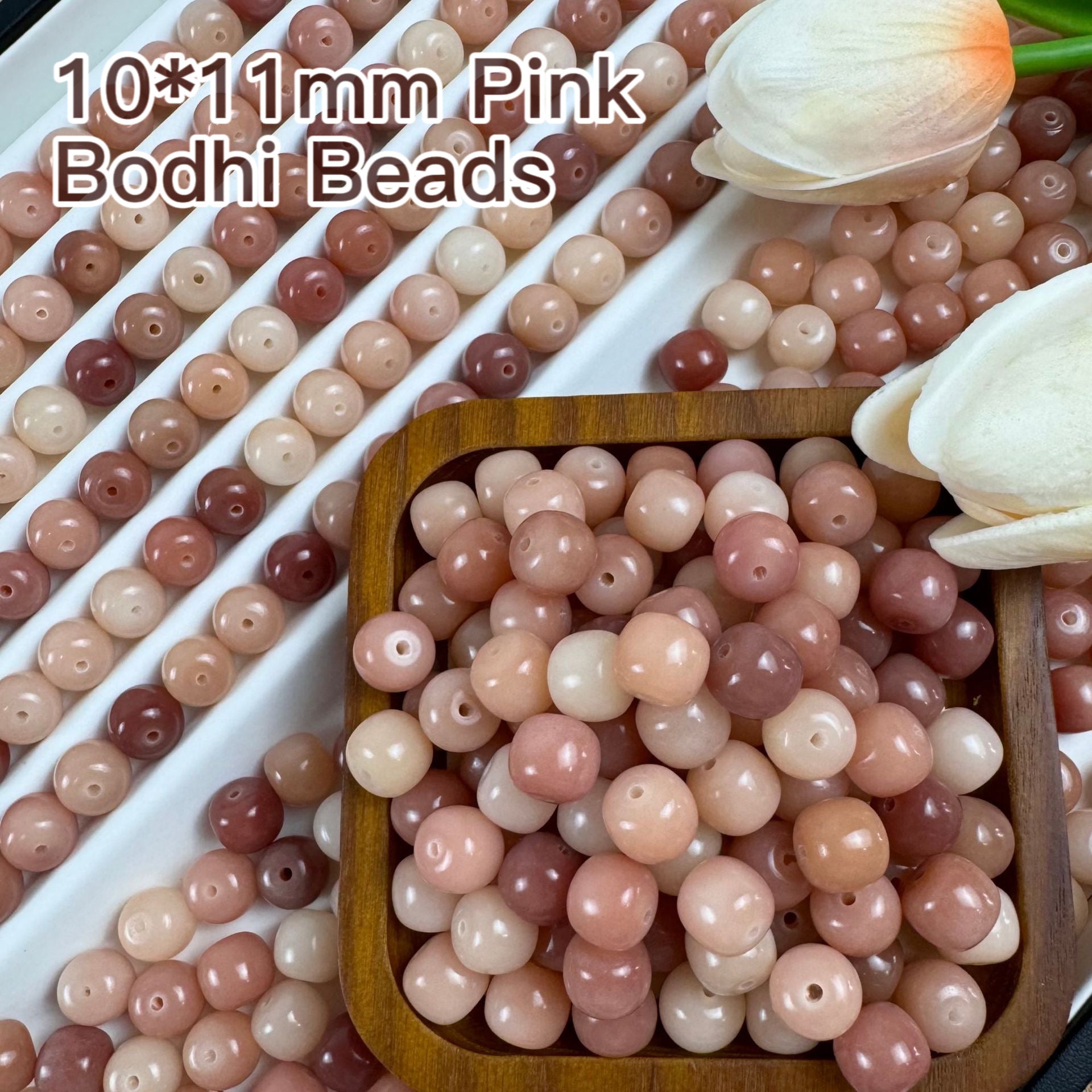 【New】Barrel Bodhi Beads
