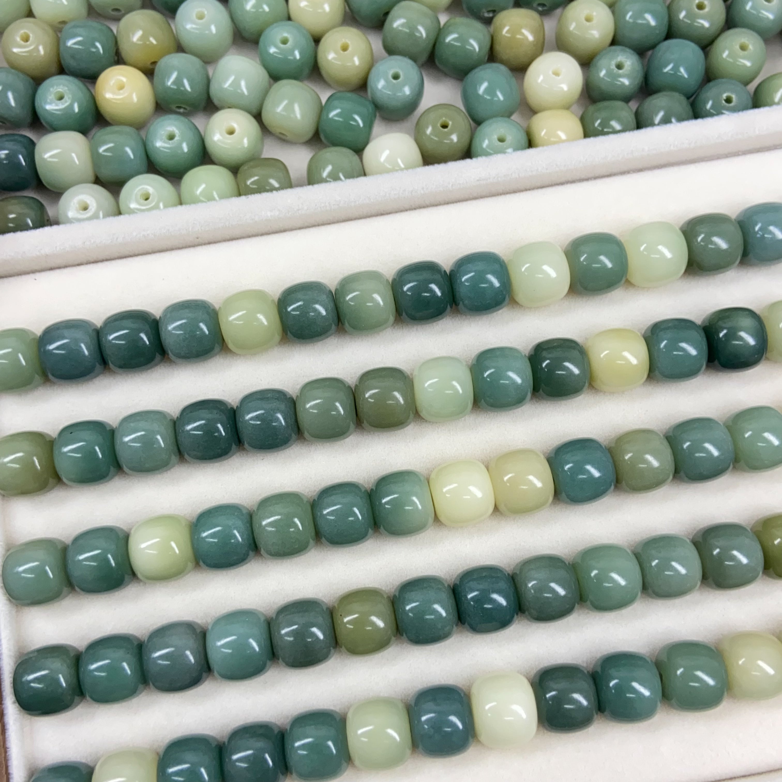 【New】Barrel Bodhi Beads