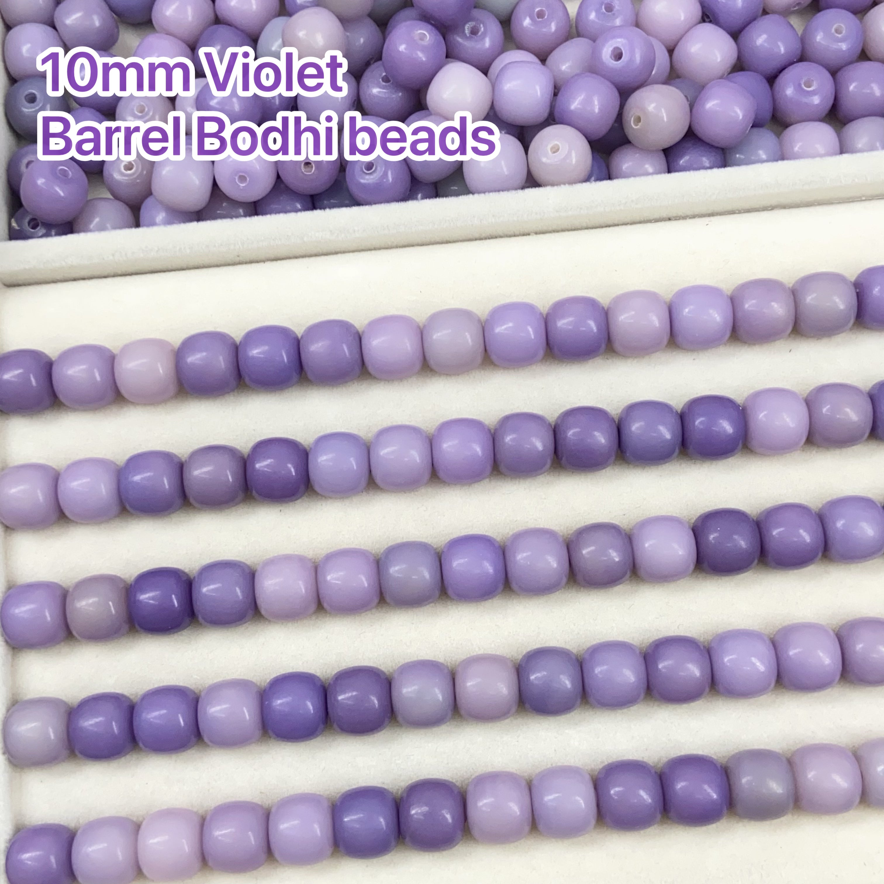 【New】Barrel Bodhi Beads