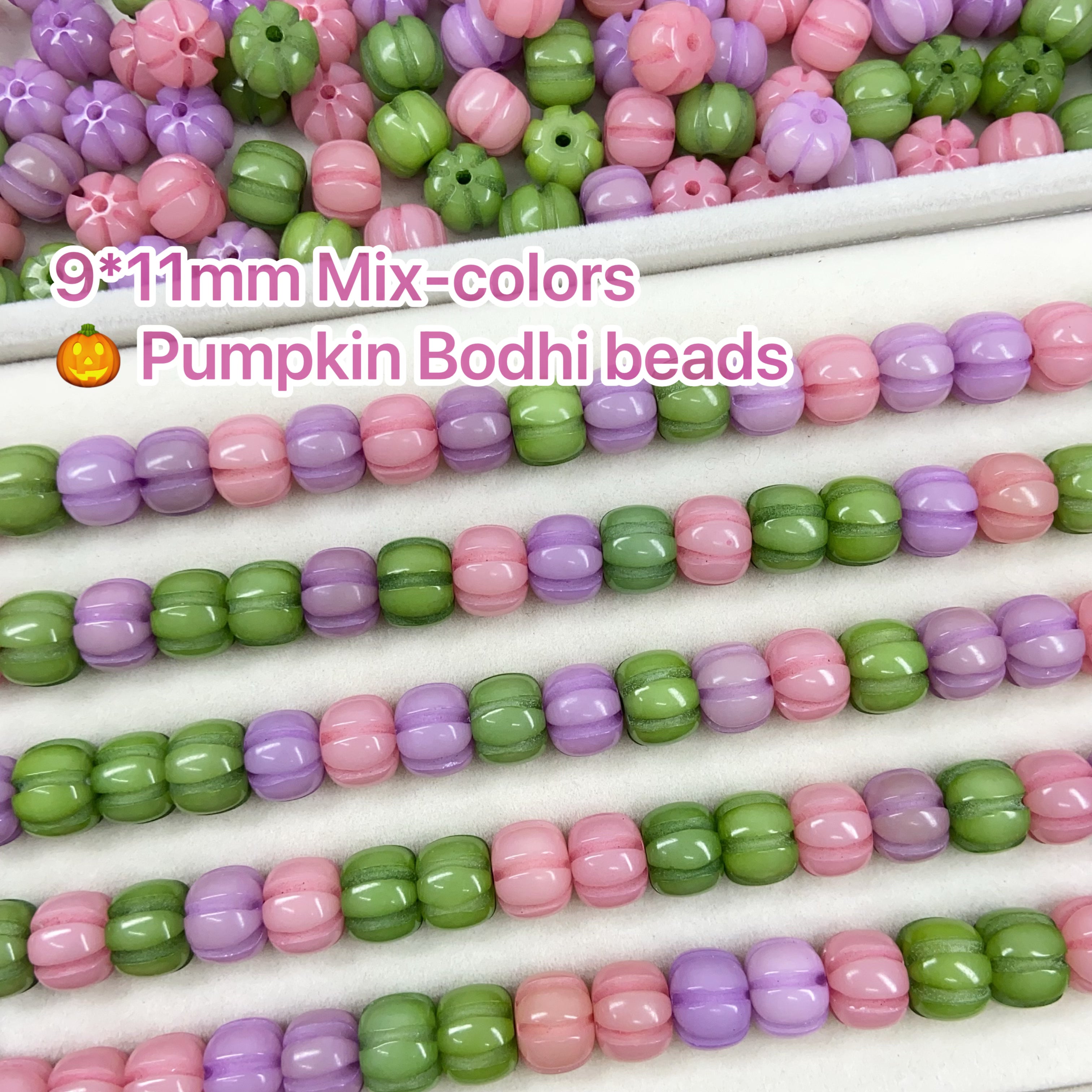 【New】Pumpkin 🎃 Carving Bodhi Bead