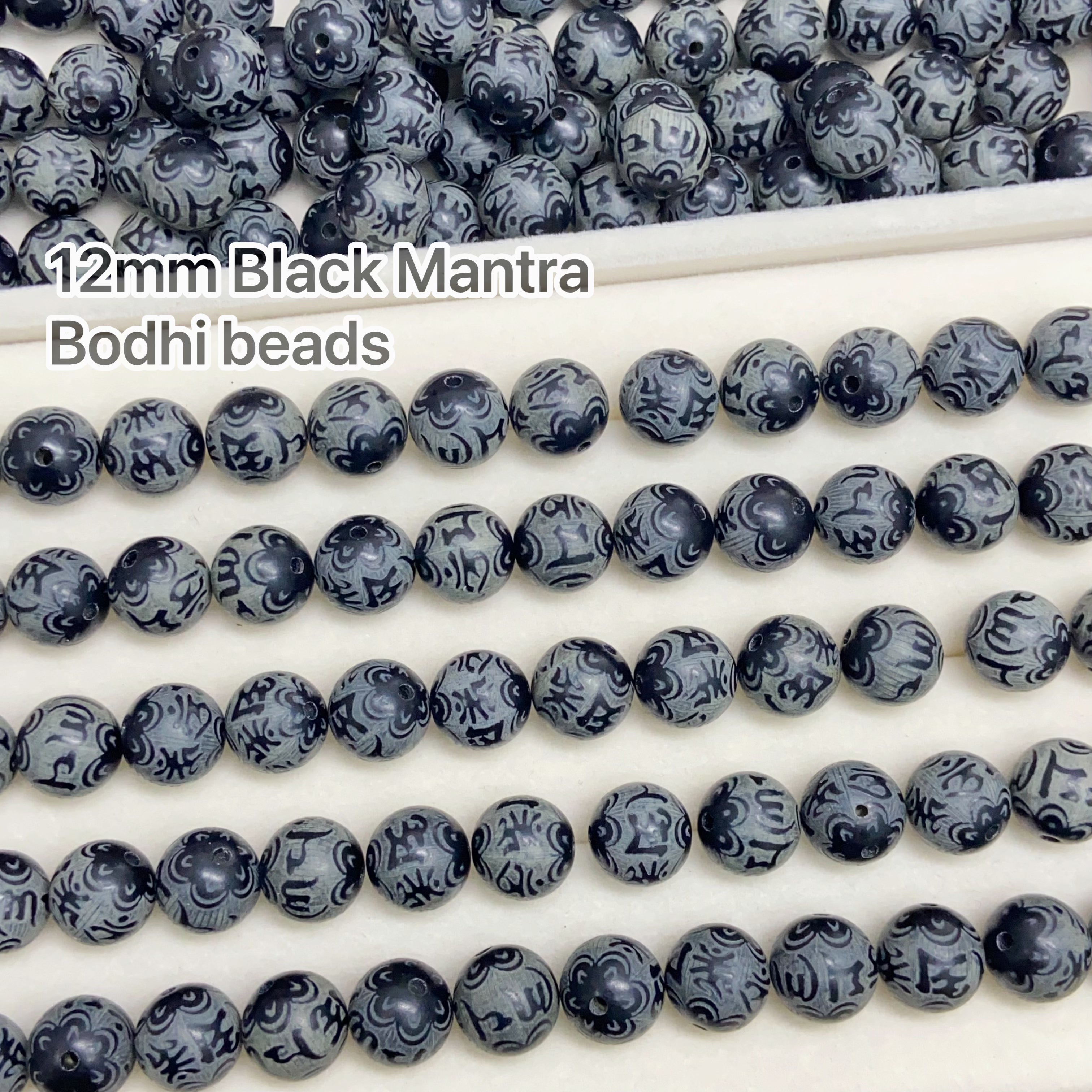 【New】11-12mm Bodhi Mantra Bead