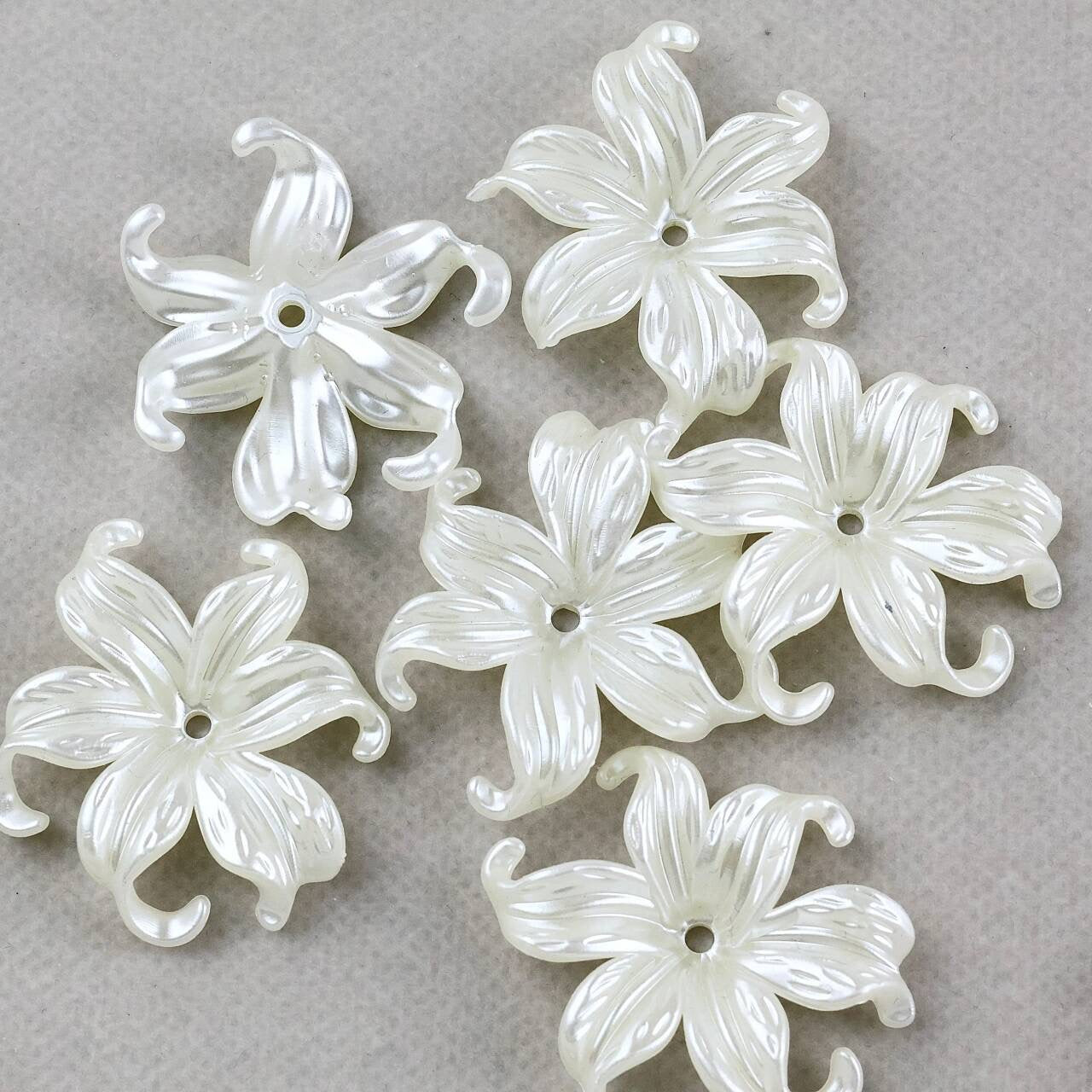 【New】42*44mm Big Acrylic Flower