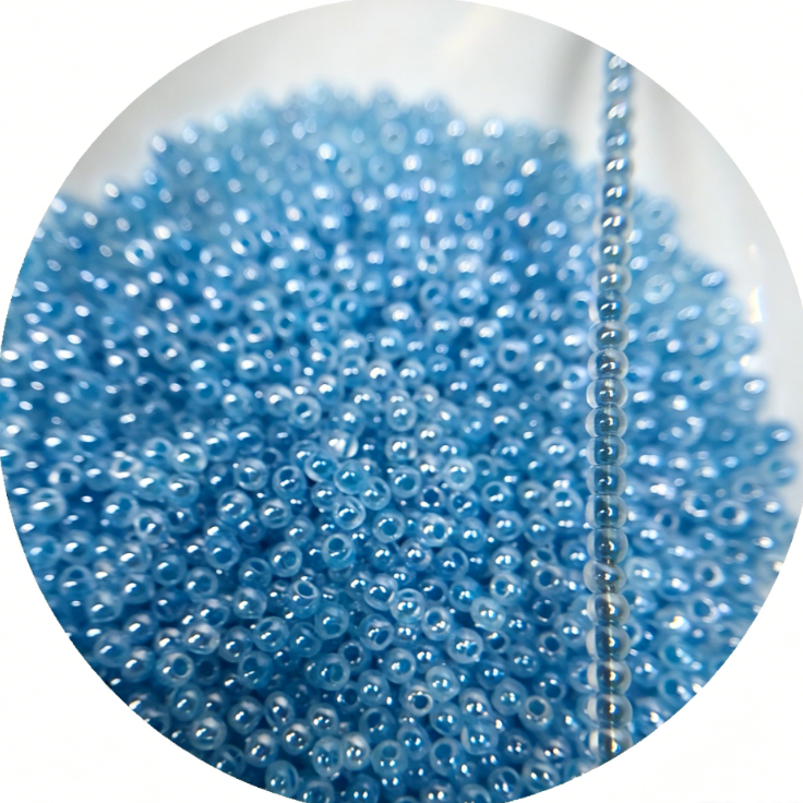 2mm Premium Faux Jade Glass Seed Beads