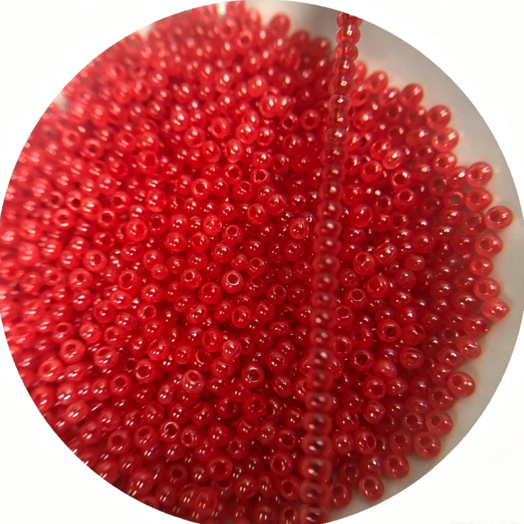 2mm Premium Faux Jade Glass Seed Beads