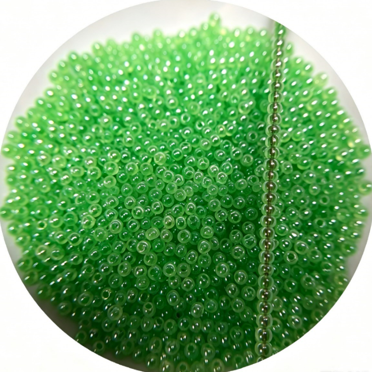 2mm Premium Faux Jade Glass Seed Beads