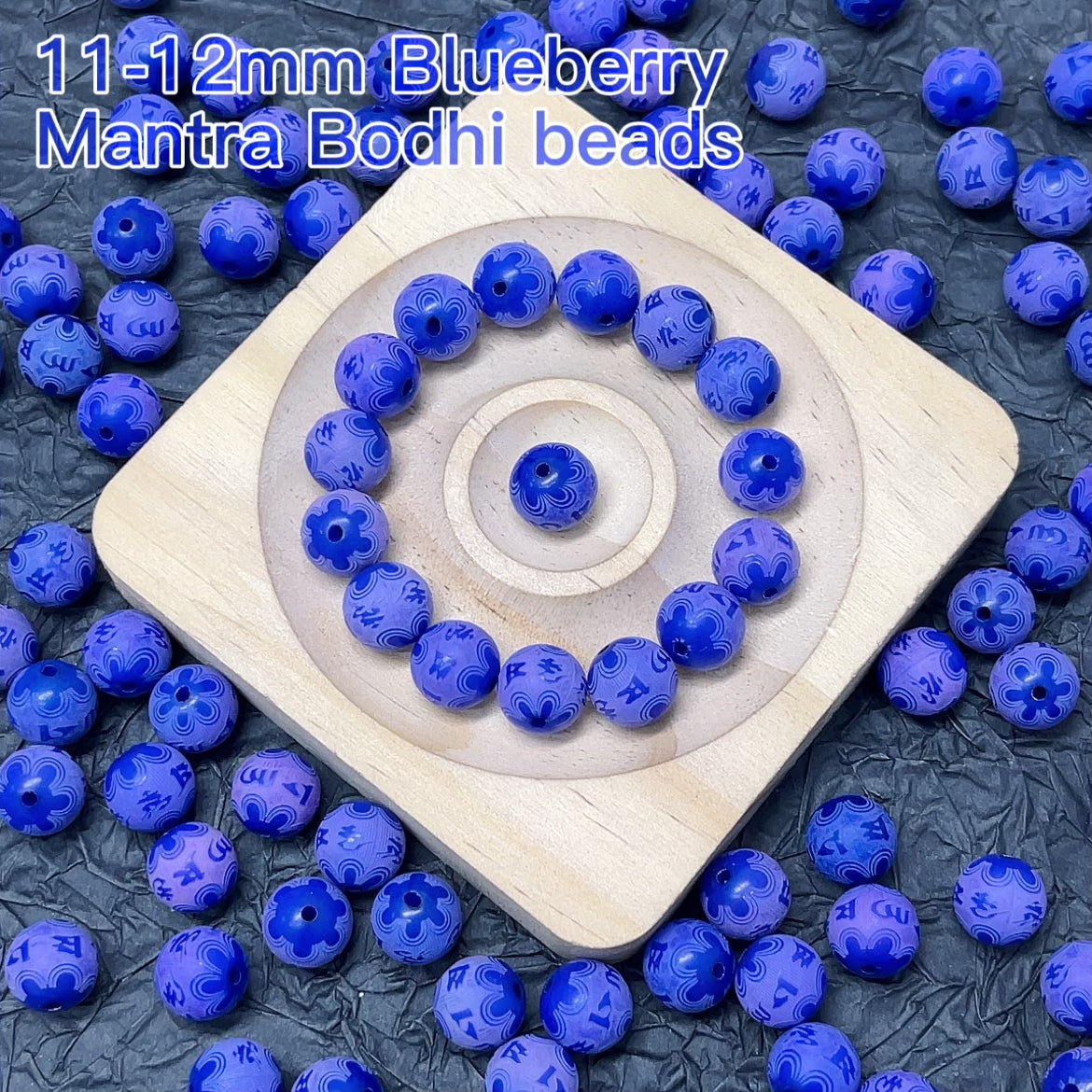 【New】11-12mm Bodhi Mantra Bead