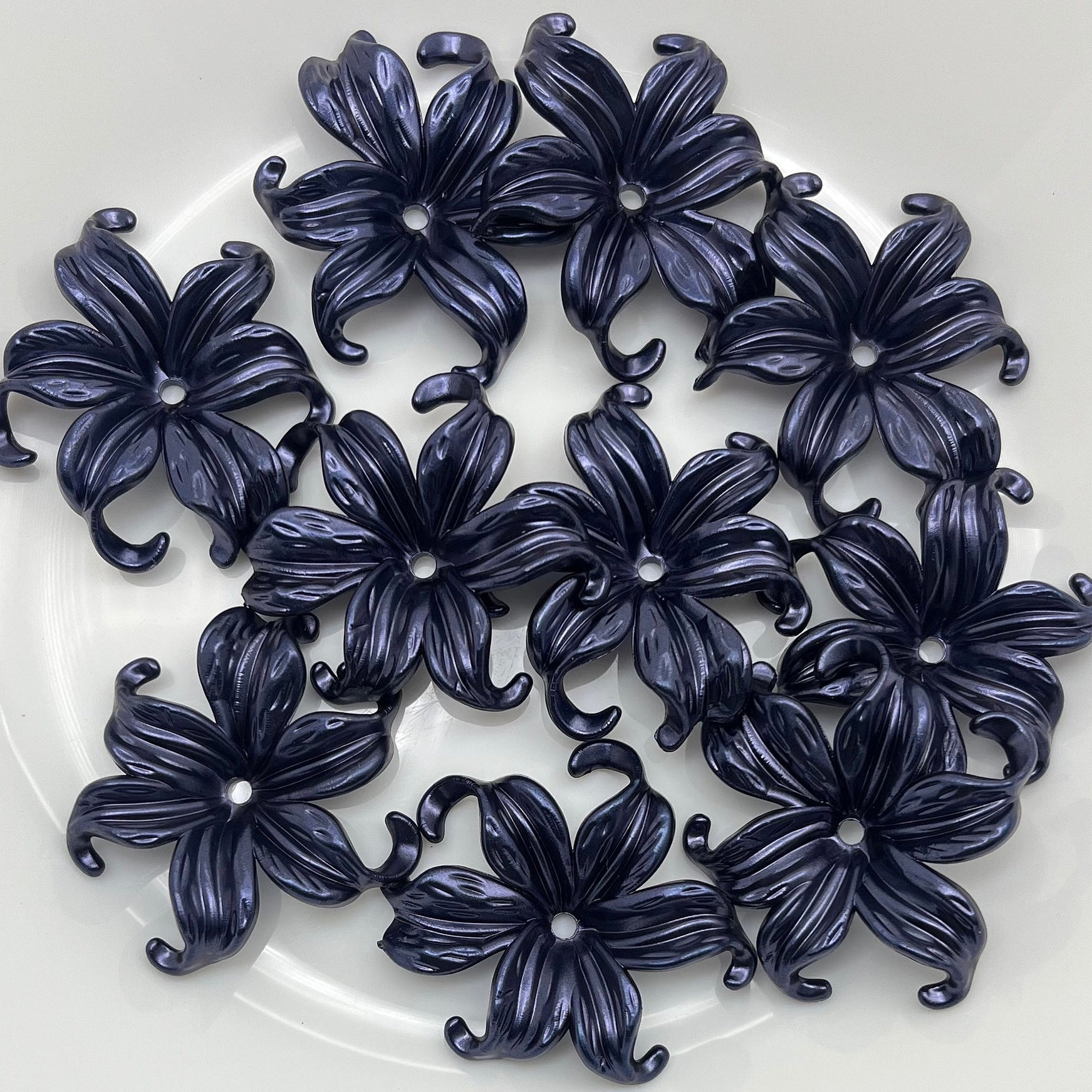 【New】42*44mm Big Acrylic Flower