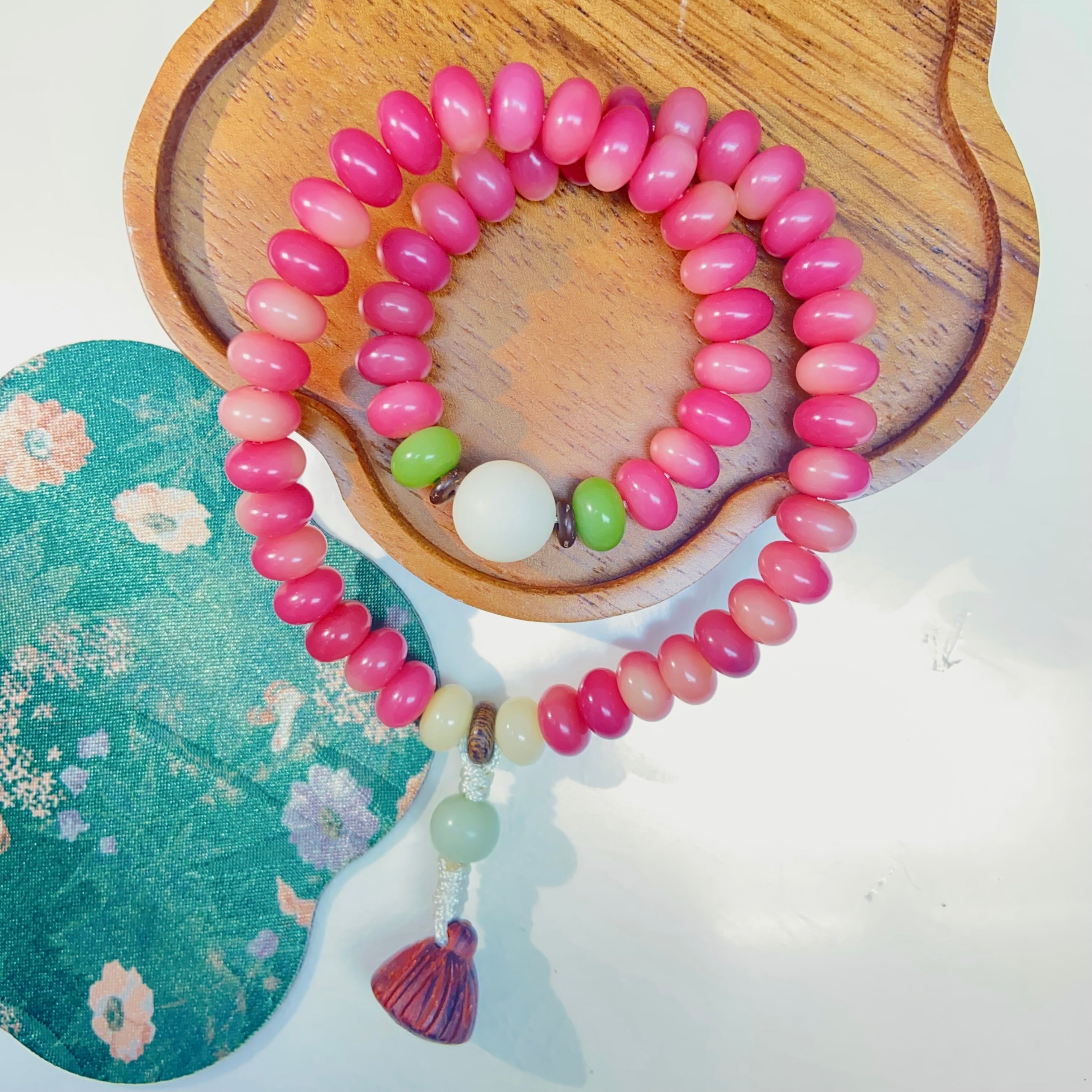 52pcs Mala Bodhi Bead Bracelet