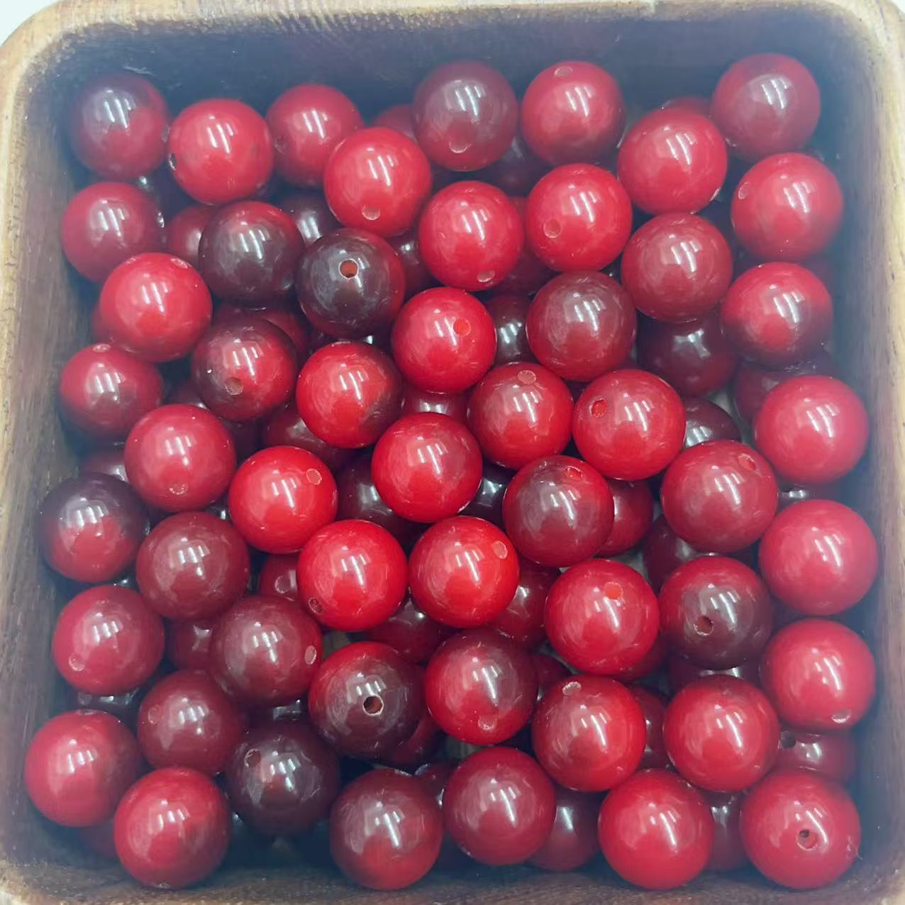 Premium 12mm Natural Bodhi Root Round Beads - Healing Energy &amp; Stress Relief Bracelet