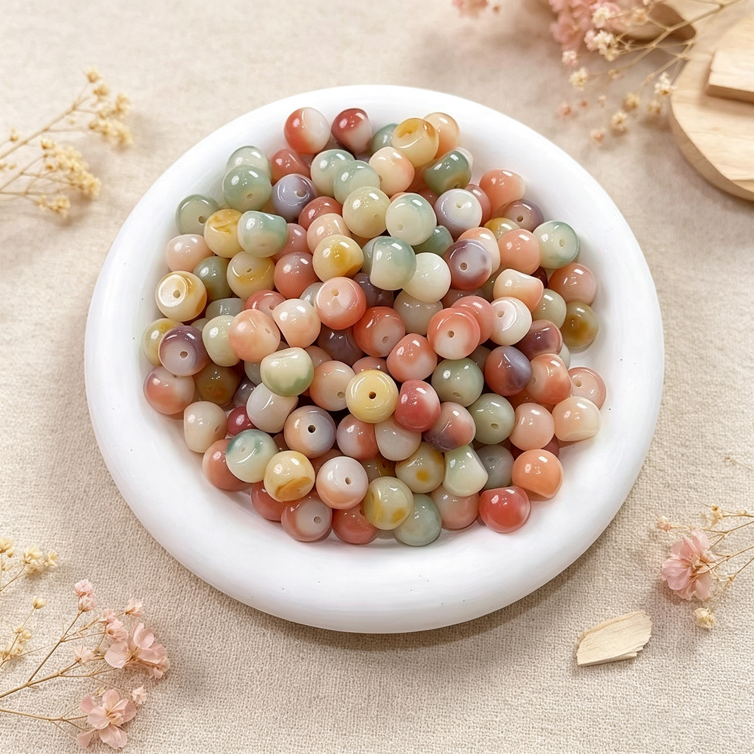 Garlic Bodhi Root Loose Beads