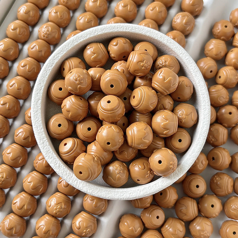 Natural Walnut Seed Beads Bodhi Beads