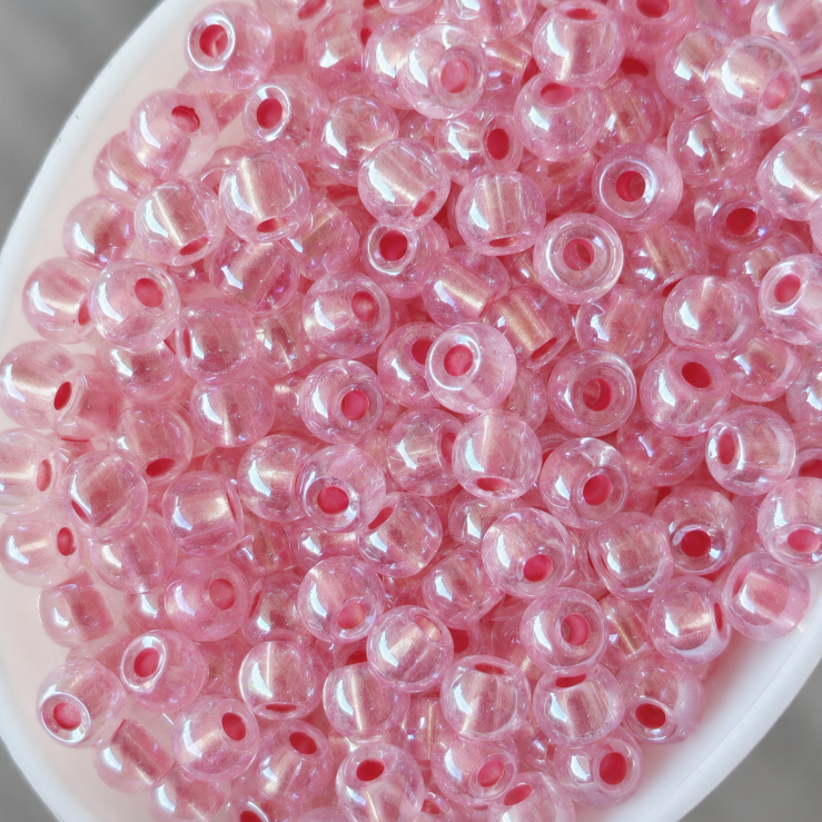 4.0mm Luster Glazed Glass Seed Beads