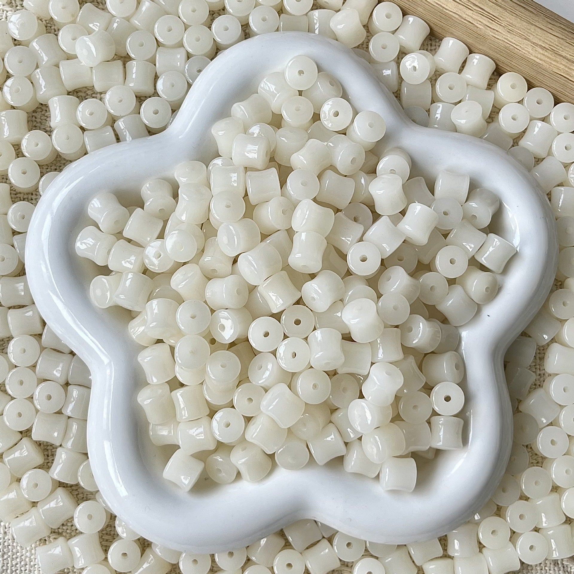 Natural Bodhi Root Bamboo Joint Beads for DIY Jewelry Making
