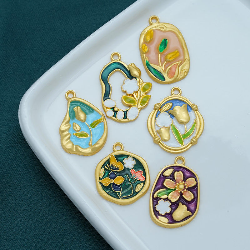 【New】Flowers Exquisite Pendant