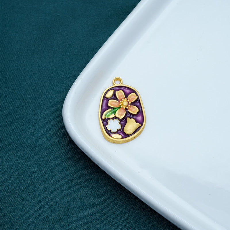 【New】Flowers Exquisite Pendant