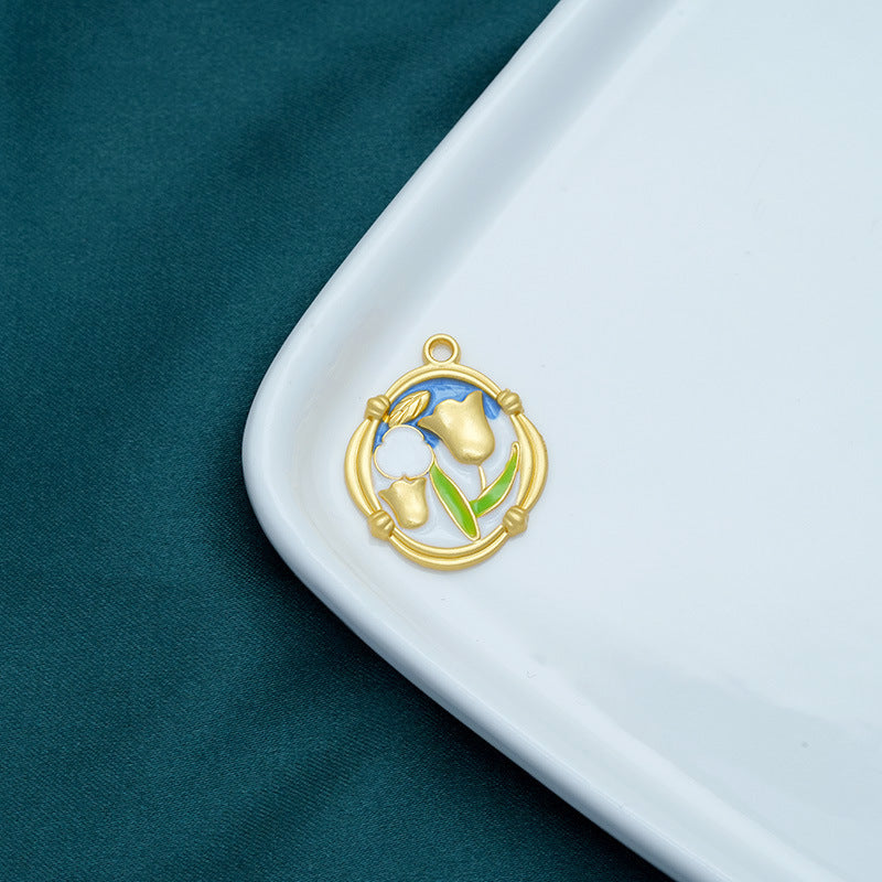 【New】Flowers Exquisite Pendant