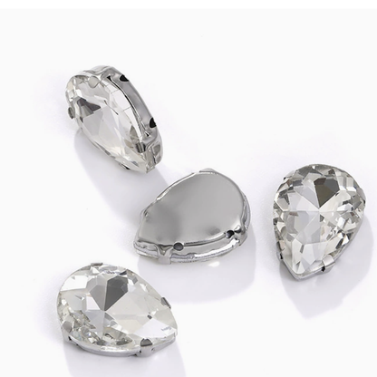 7*10mm Claw Teardrop Claw Rhinestone