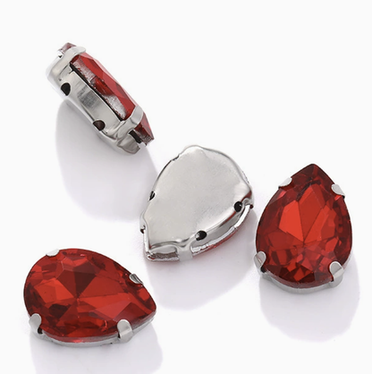 7*10mm Claw Teardrop Claw Rhinestone