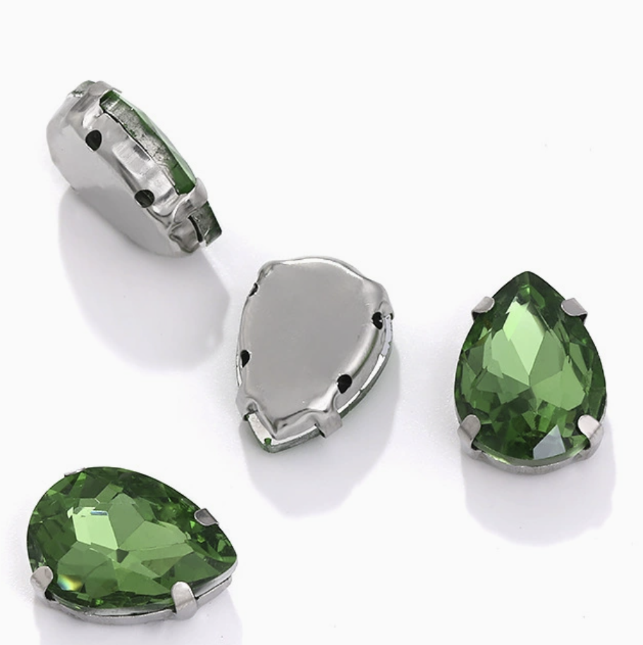 7*10mm Claw Teardrop Claw Rhinestone