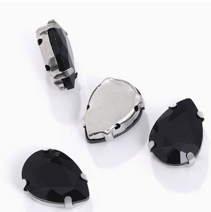 7*10mm Claw Teardrop Claw Rhinestone