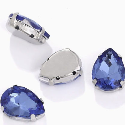 7*10mm Claw Teardrop Claw Rhinestone