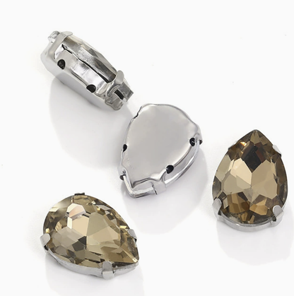 7*10mm Claw Teardrop Claw Rhinestone