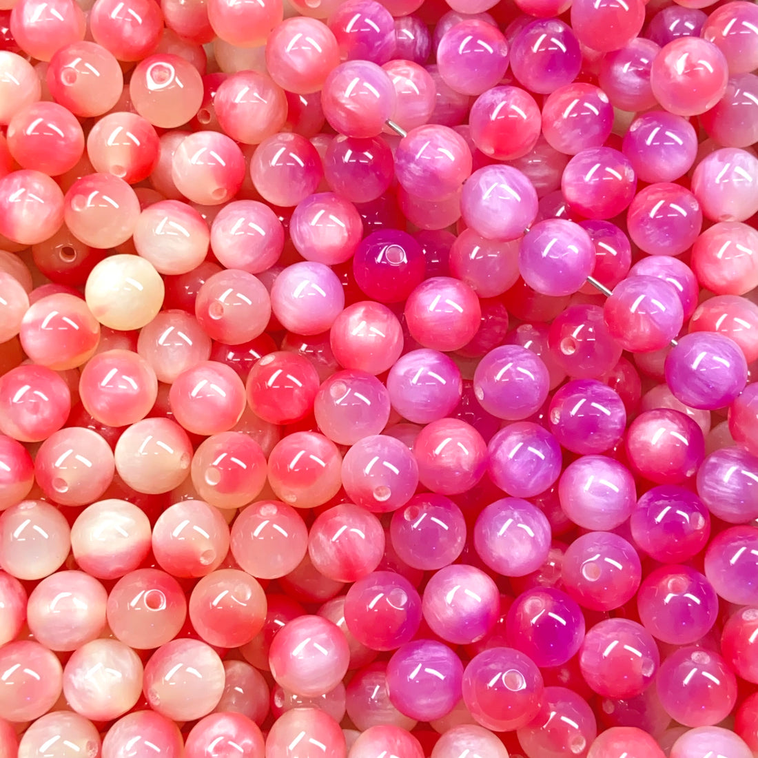 【New】10mm ✨ Color-Changing Resin Beads
