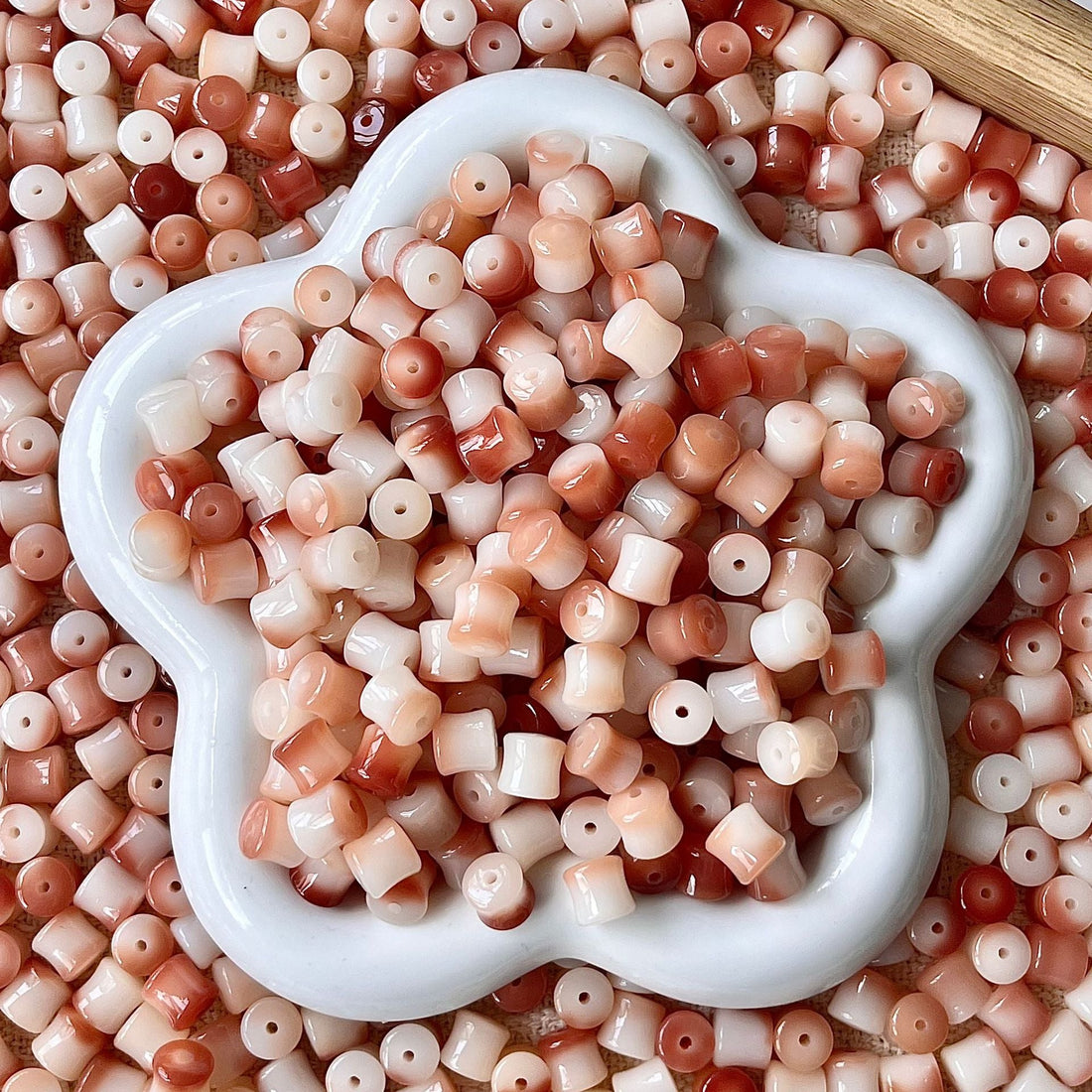 Natural Bodhi Root Bamboo Beads
