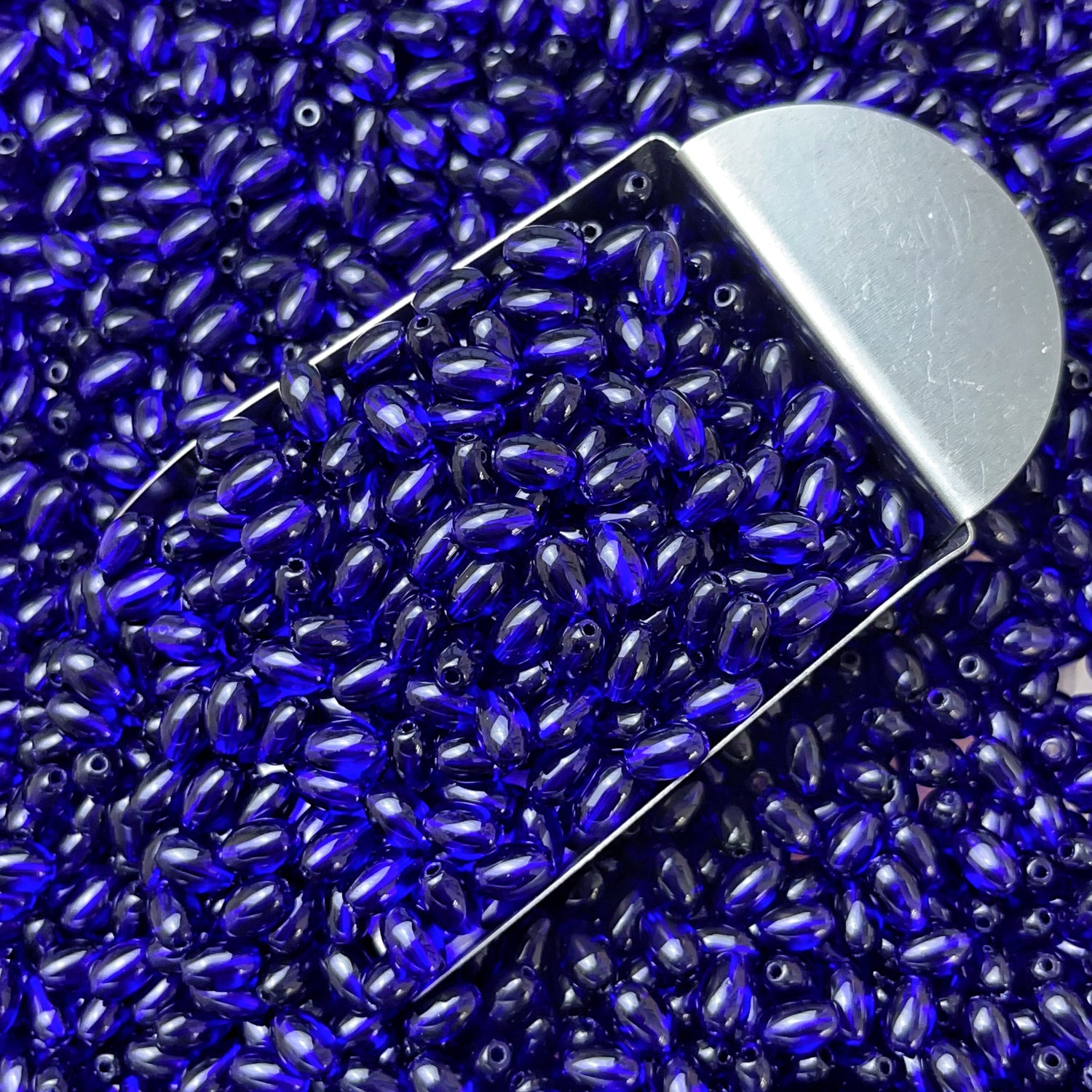 Premium 4x6mm Oval Glass Beads