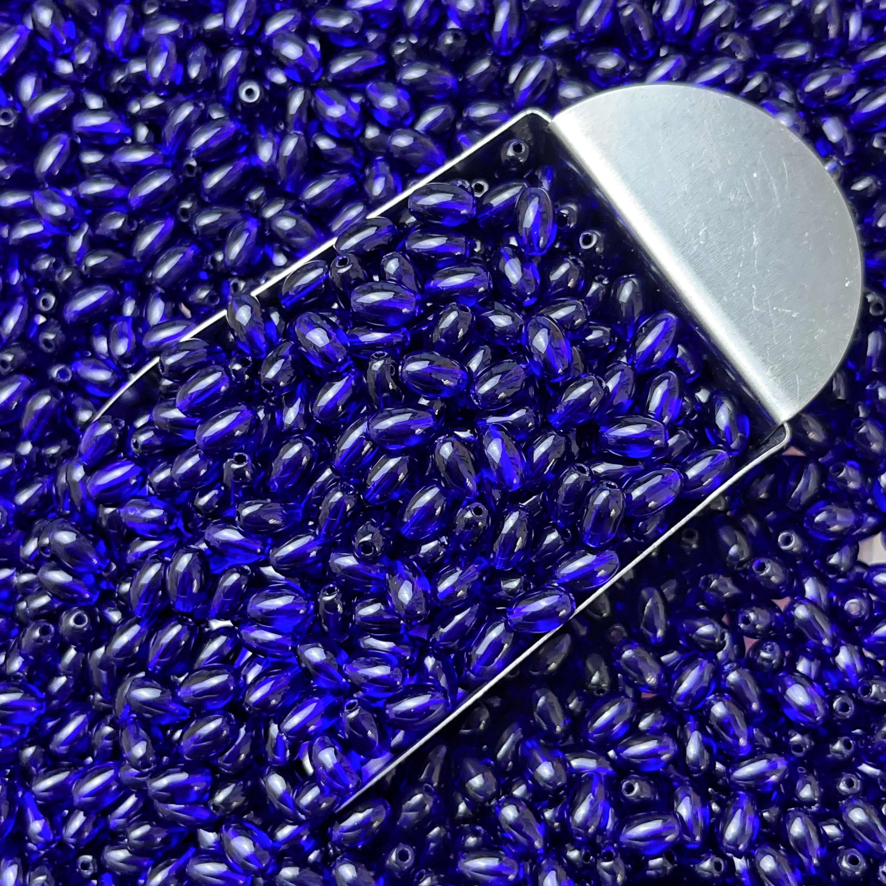 Premium 4x6mm Oval Glass Beads