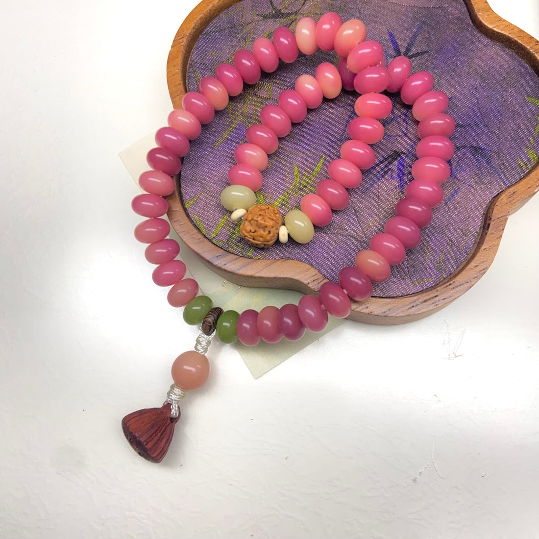 52pcs Mala Bodhi Bead Bracelet