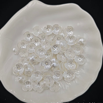 11mm Acrylic Flowers Beads