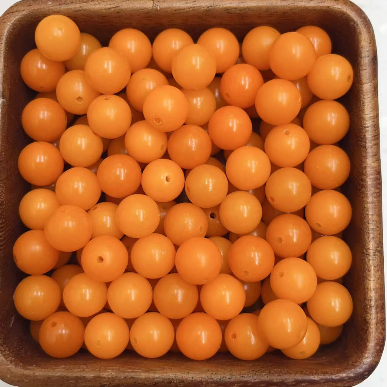 Premium 12mm Natural Bodhi Root Round Beads - Healing Energy &amp; Stress Relief Bracelet