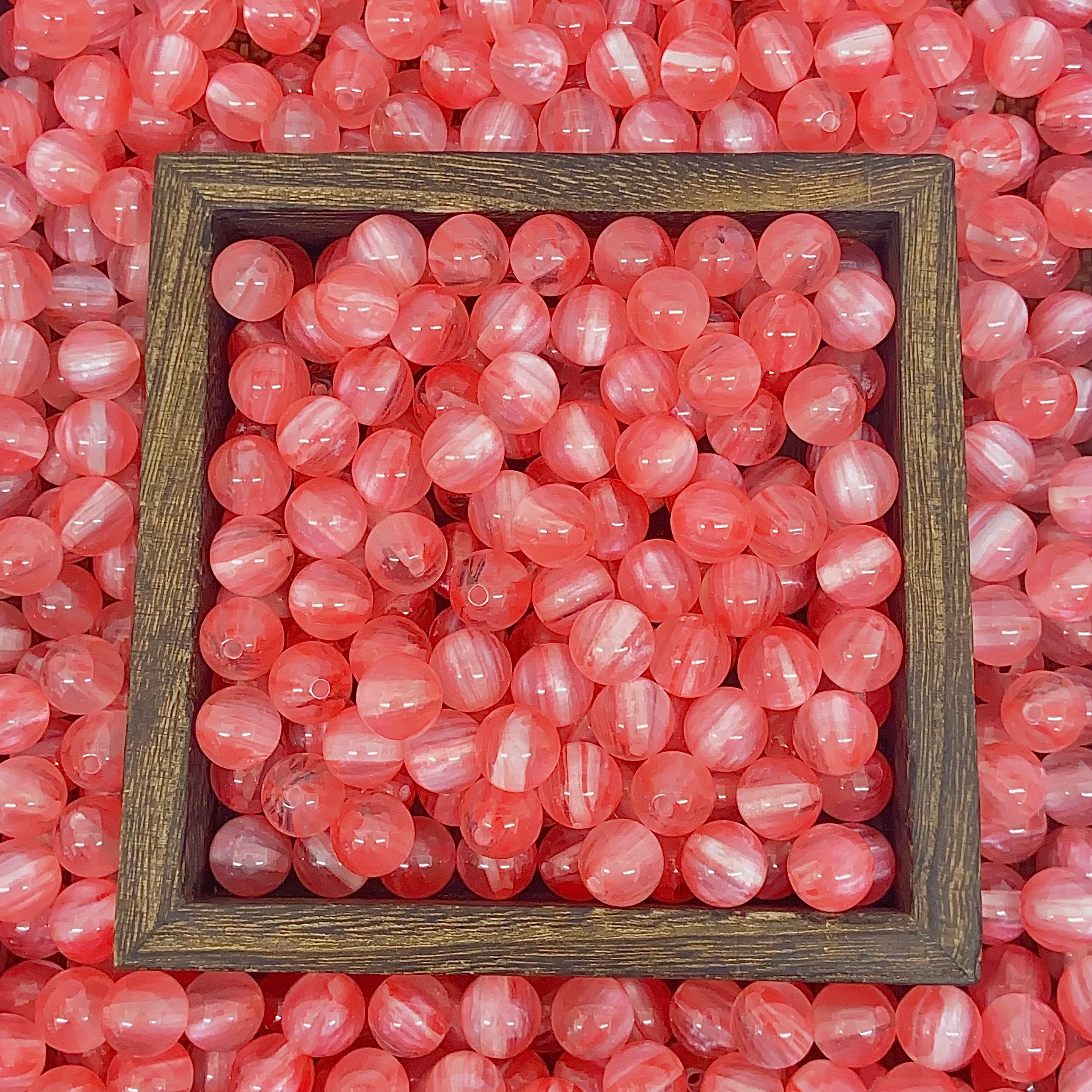 【New】12mm Meteor and Starry 💫 Resin Beads